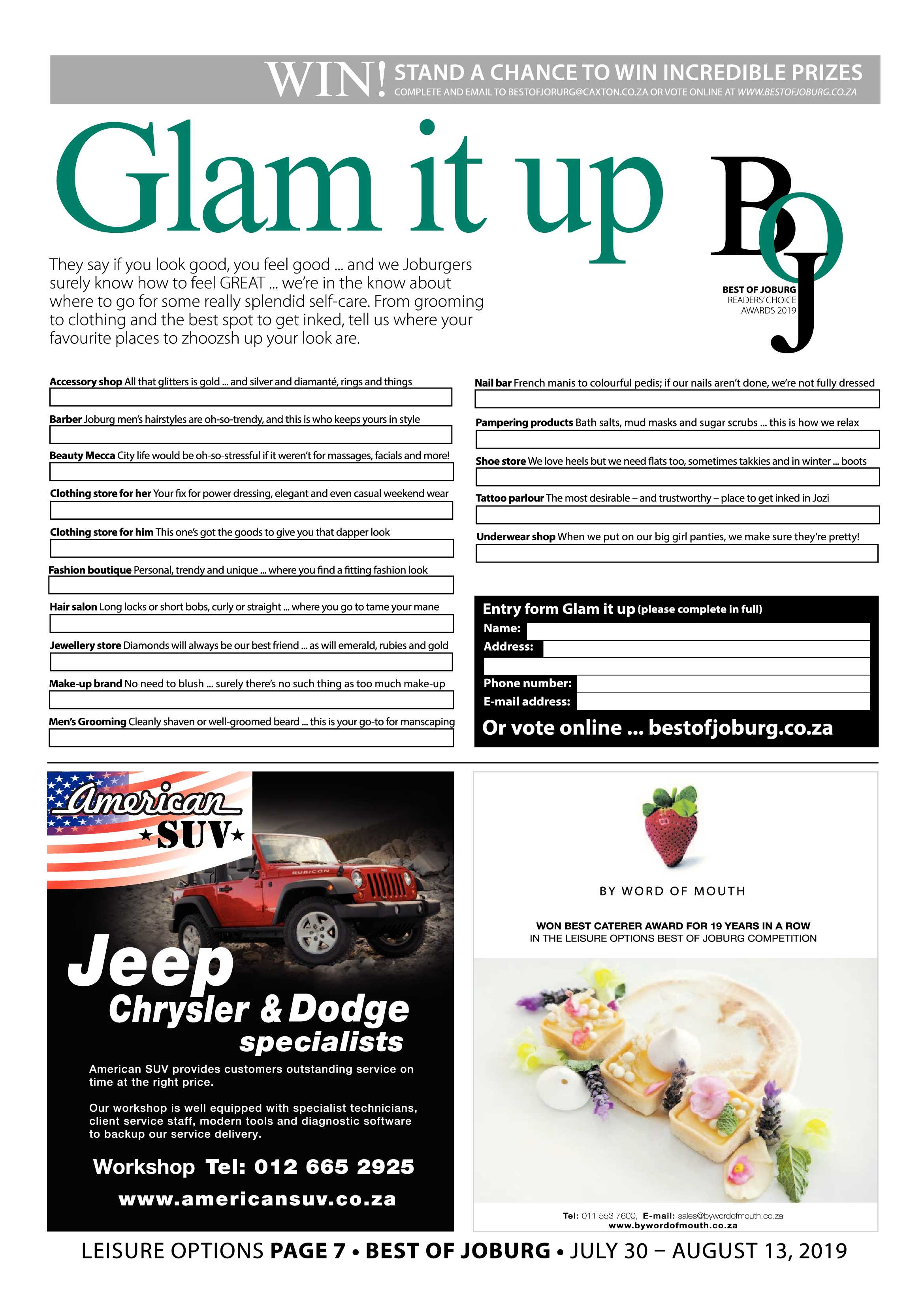 Rosebank Killarney Gazette 30 July, 2019 page 15