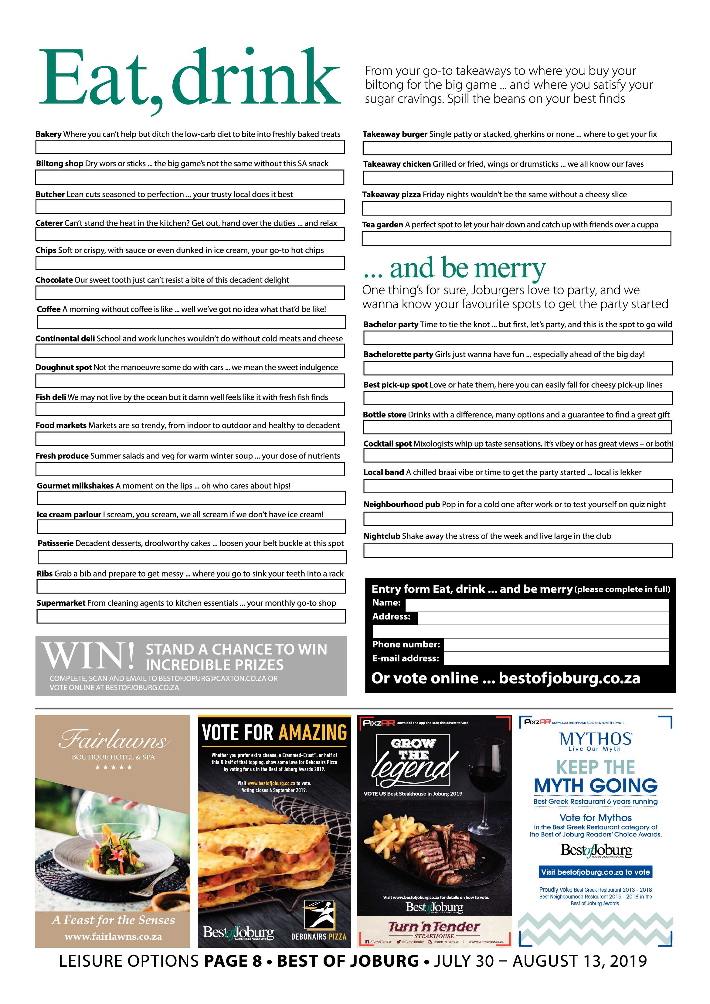 Rosebank Killarney Gazette 30 July, 2019 page 16