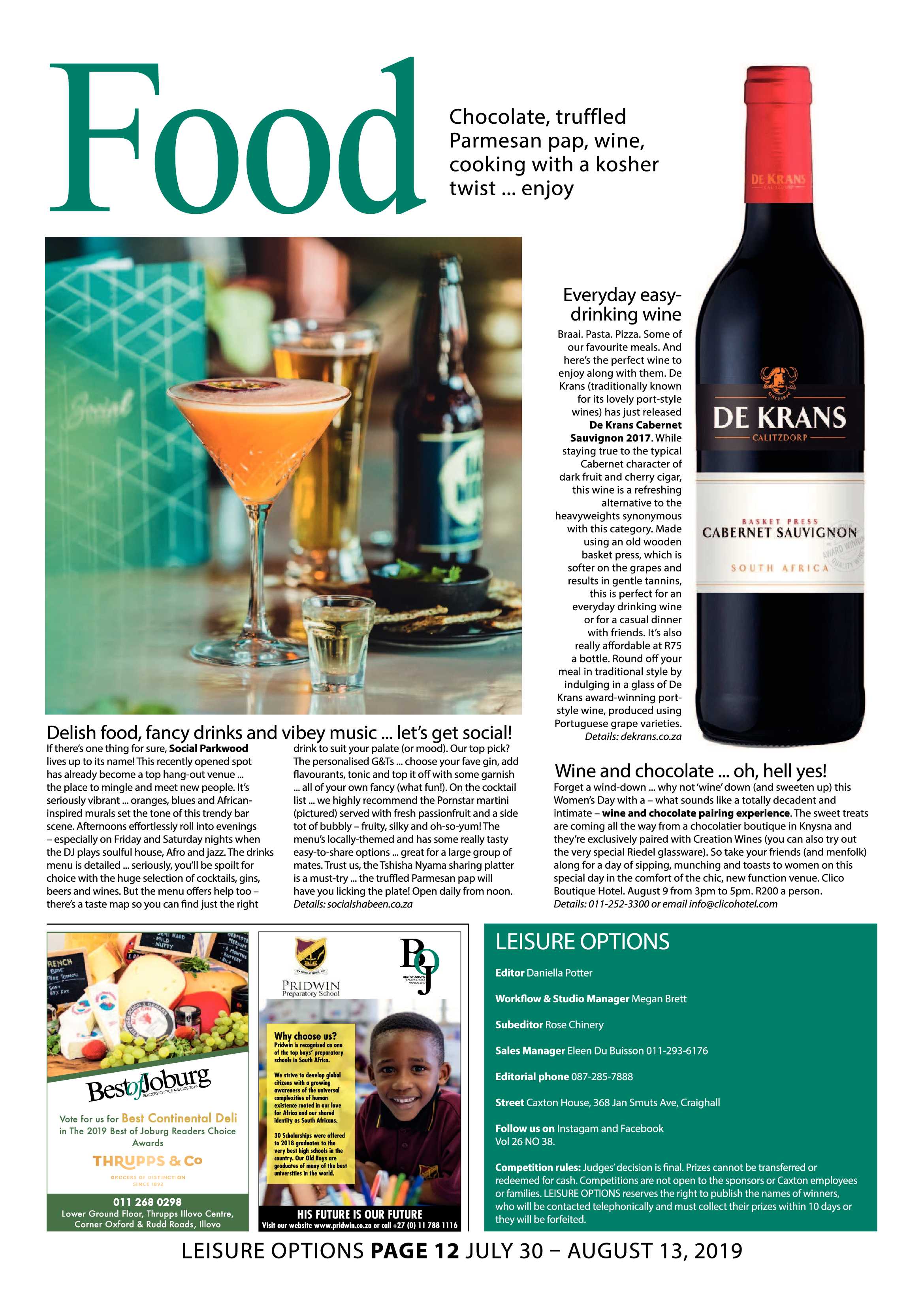 Rosebank Killarney Gazette 30 July, 2019 page 20