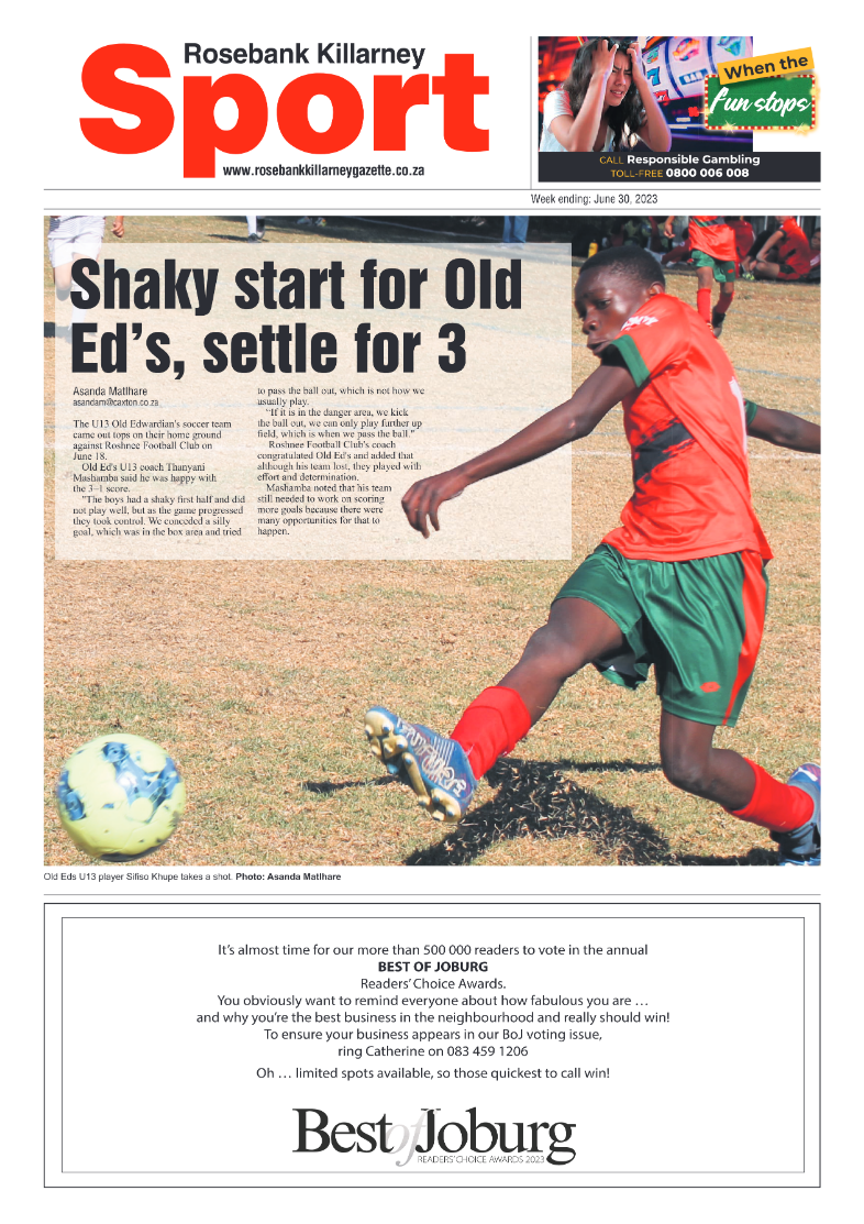 Rosebank Killarney Gazette 30 June 2023 page 12