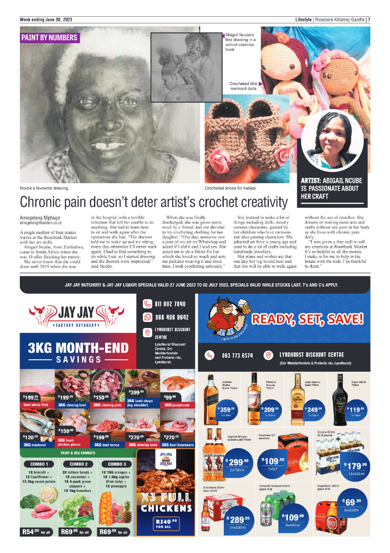 Rosebank Killarney Gazette 30 June 2023 page 7