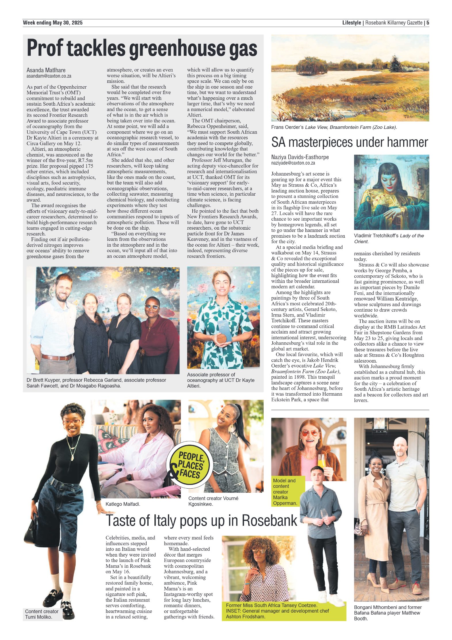 Rosebank Killarney Gazette 30 May 2025 page 5