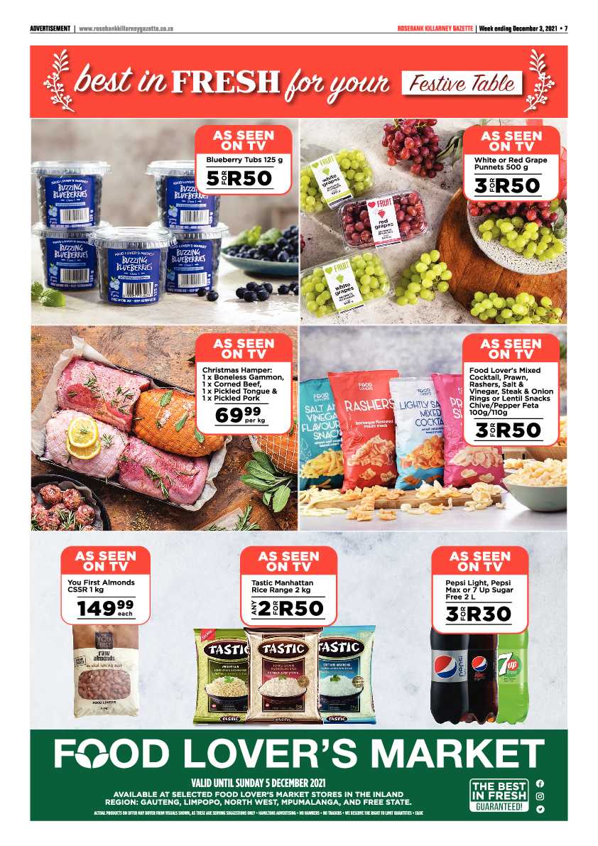 Rosebank Killarney Gazette 03 December 2021 page 7
