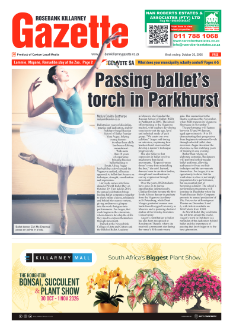 Rosebank Killarney Gazette 30 October 2026