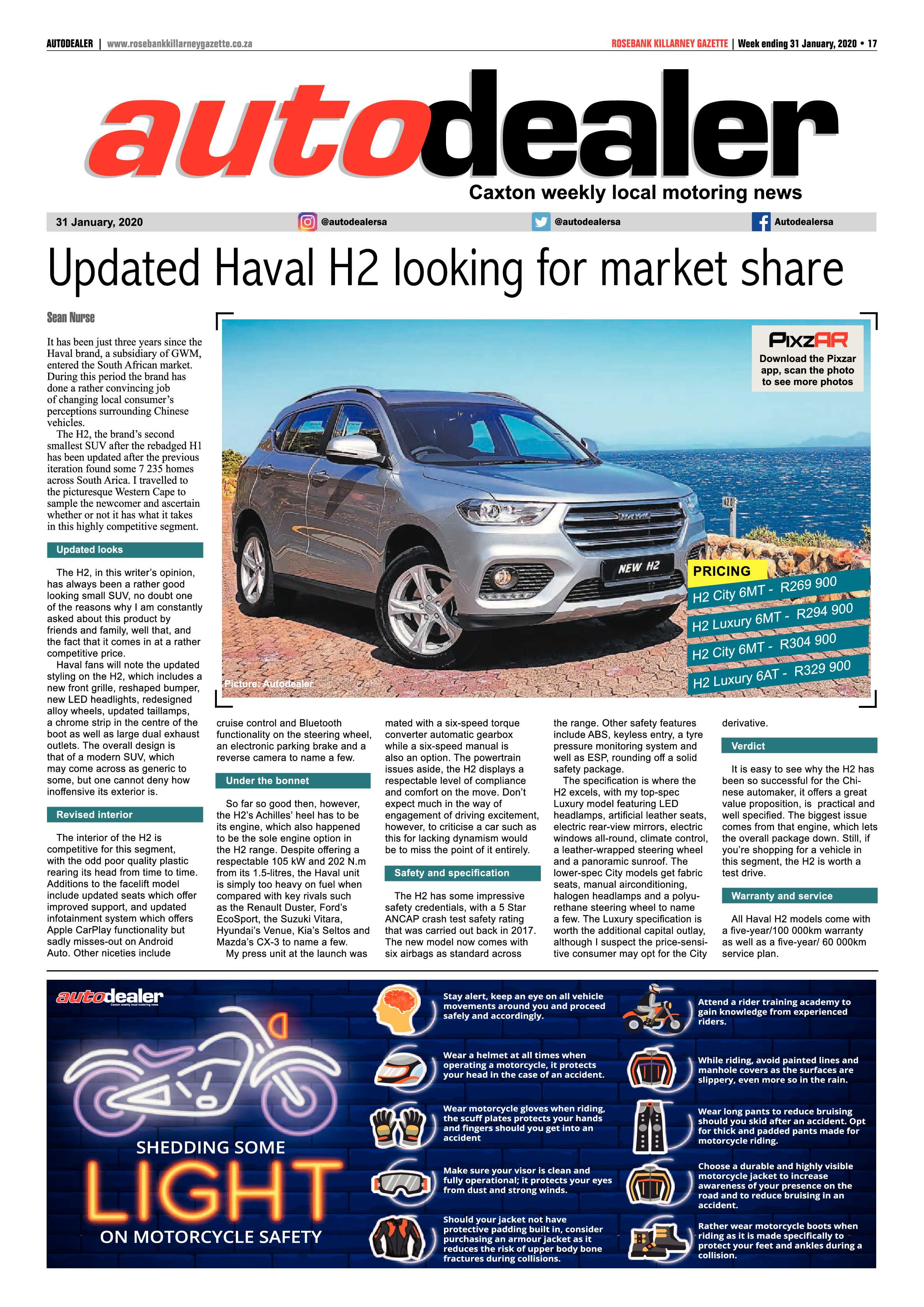 Rosebank Killarney Gazette 31 January 2020 page 17