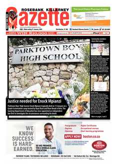 Rosebank Killarney Gazette 31 January 2020