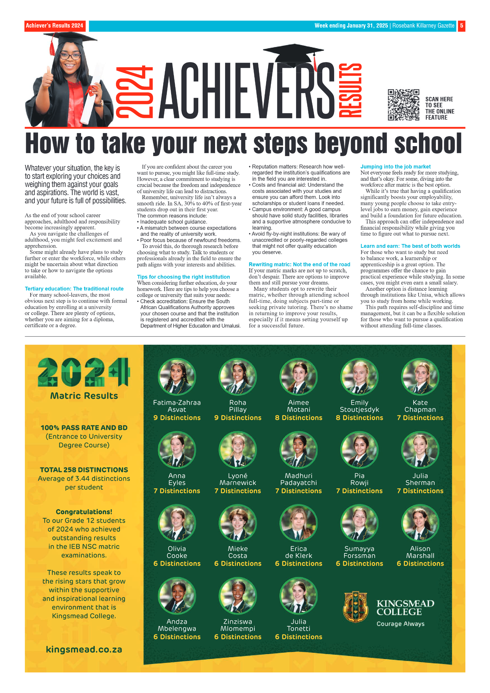 Rosebank Killarney Gazette 31 January 2025 page 5