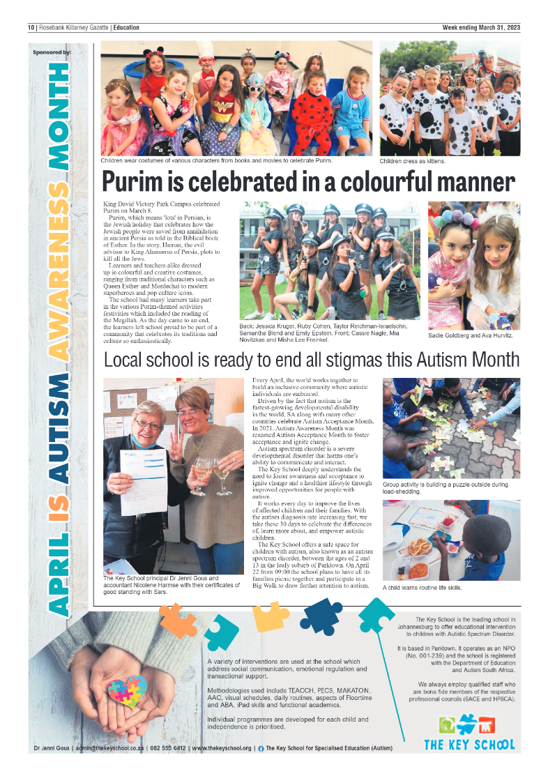 Rosebank Killarney Gazette 31 March 2023 page 10