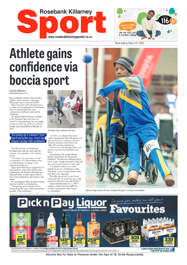 Rosebank Killarney Gazette 31 March 2023 page 16