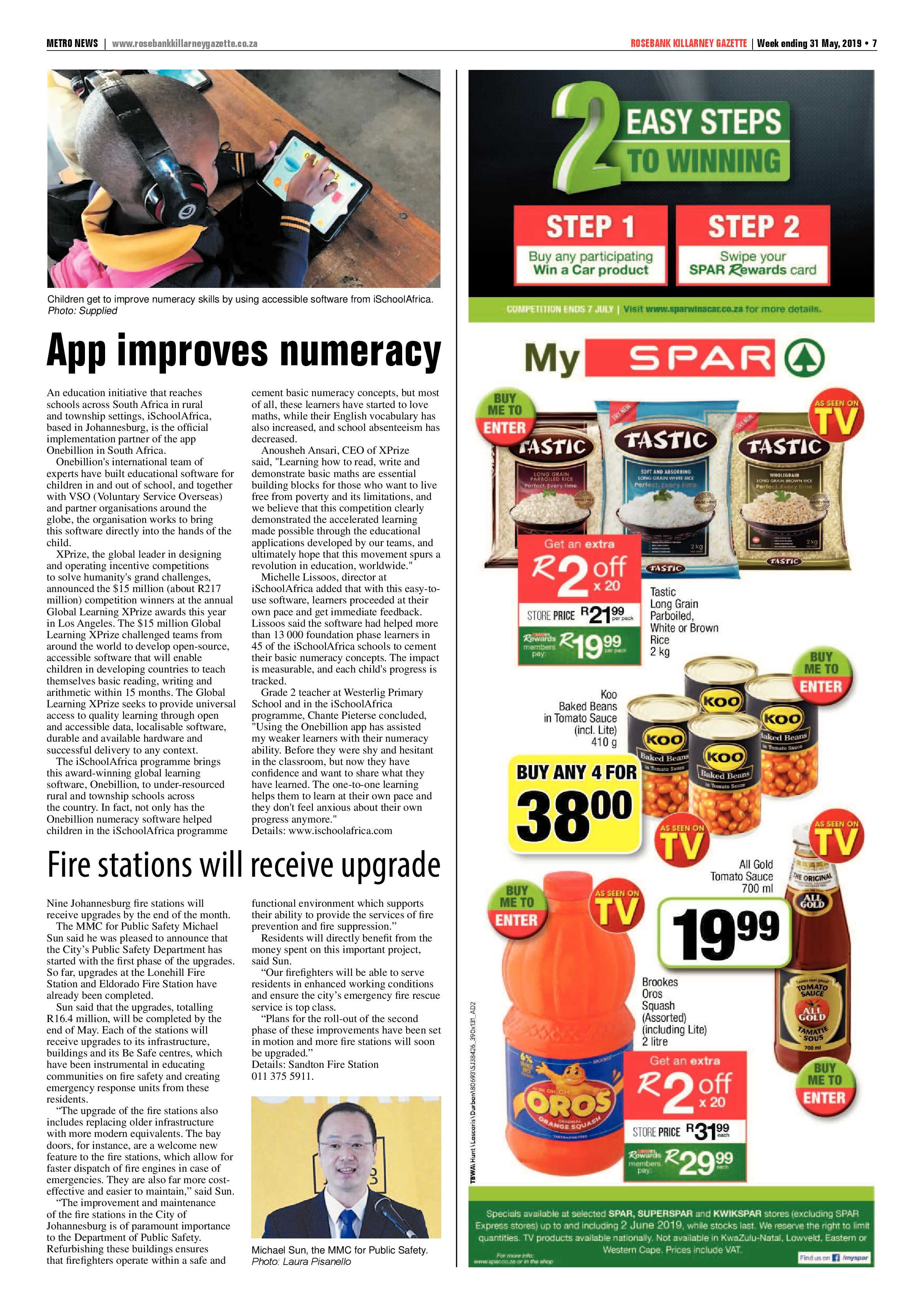 Rosebank Killarney Gazette 31 May, 2019 page 7