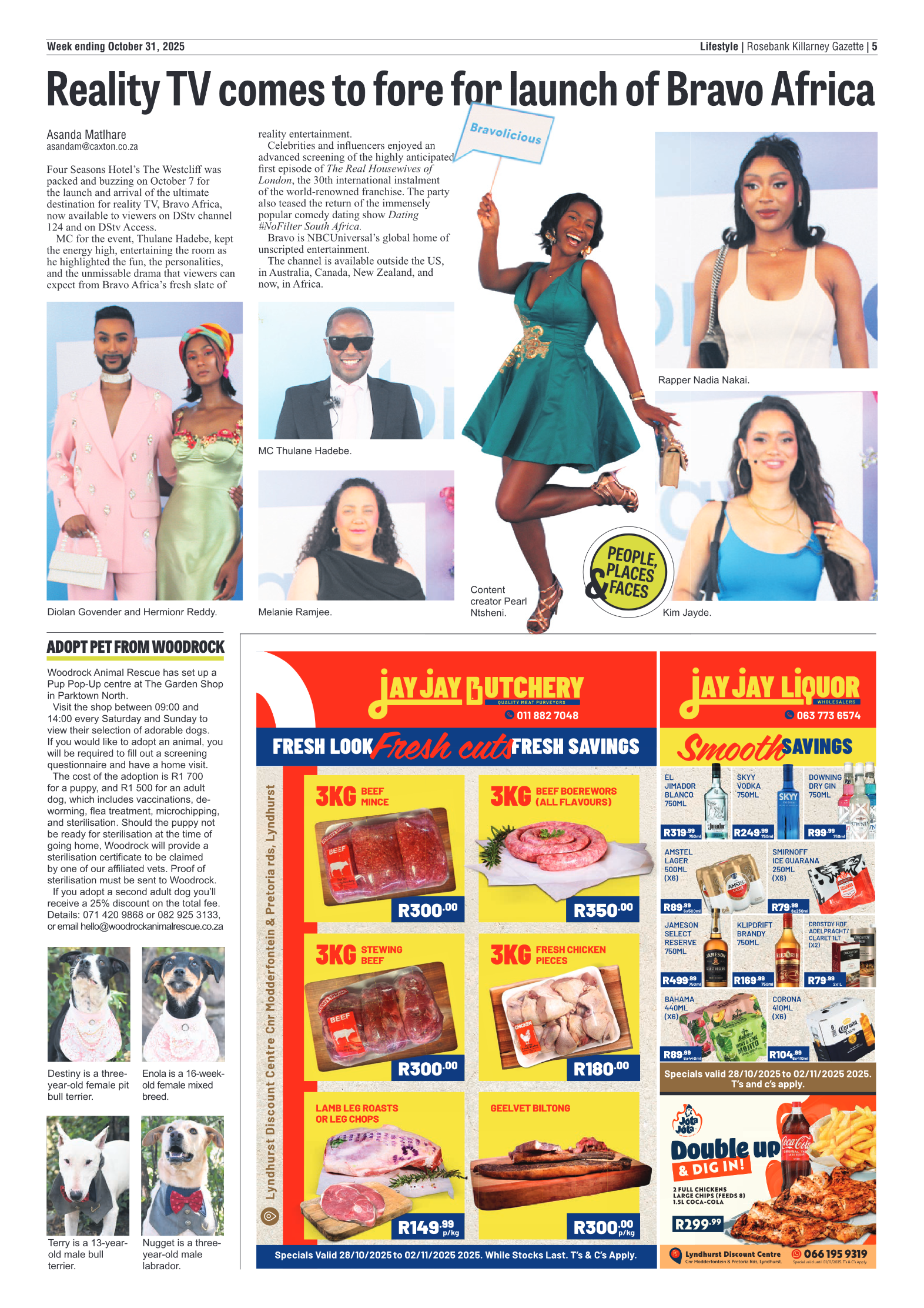 Rosebank Killarney Gazette 31 October 2025 page 5