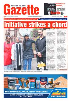 Rosebank Killarney Gazette 3 April 2026