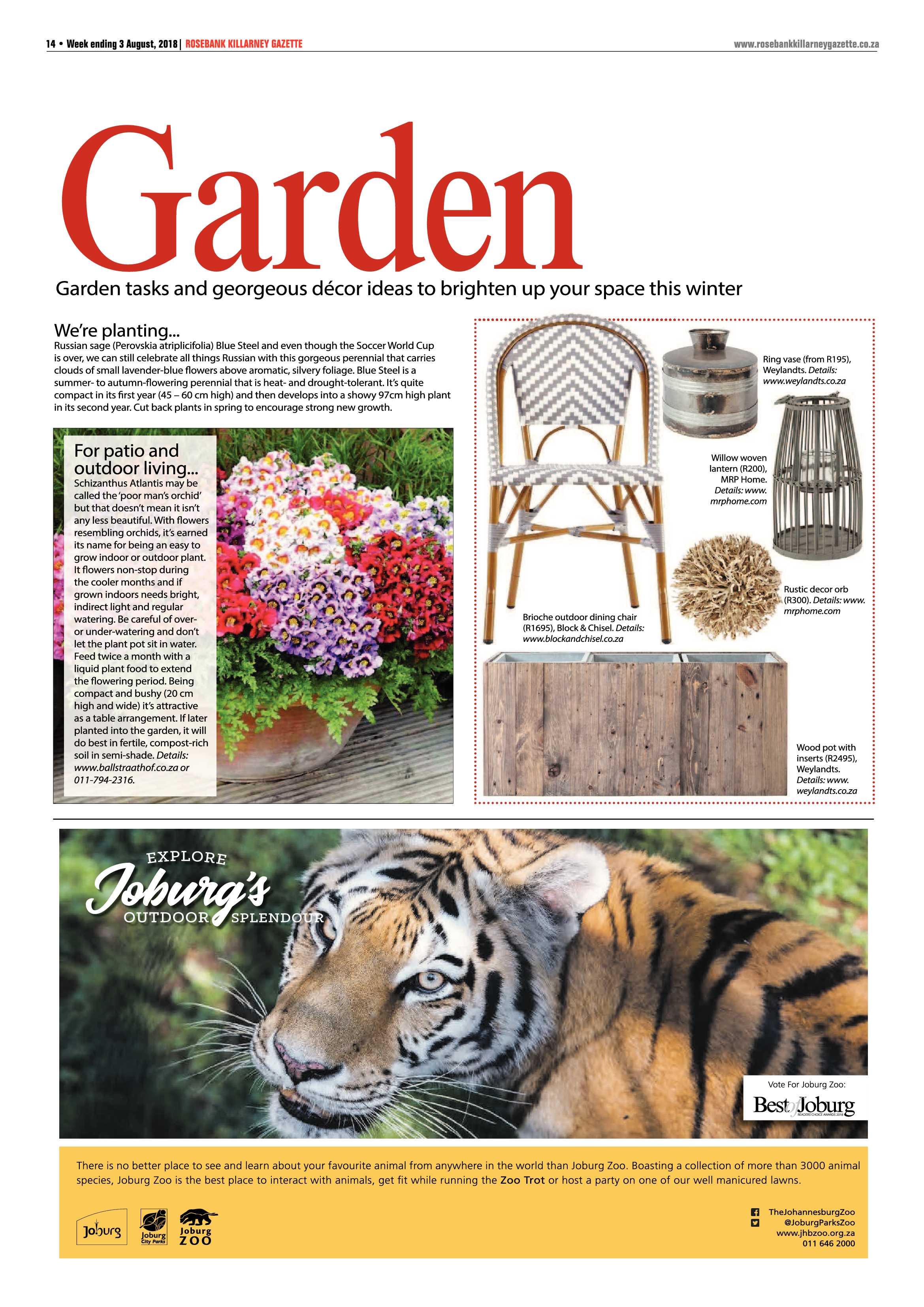 Rosebank Killarney Gazette 3 August 2018 page 14