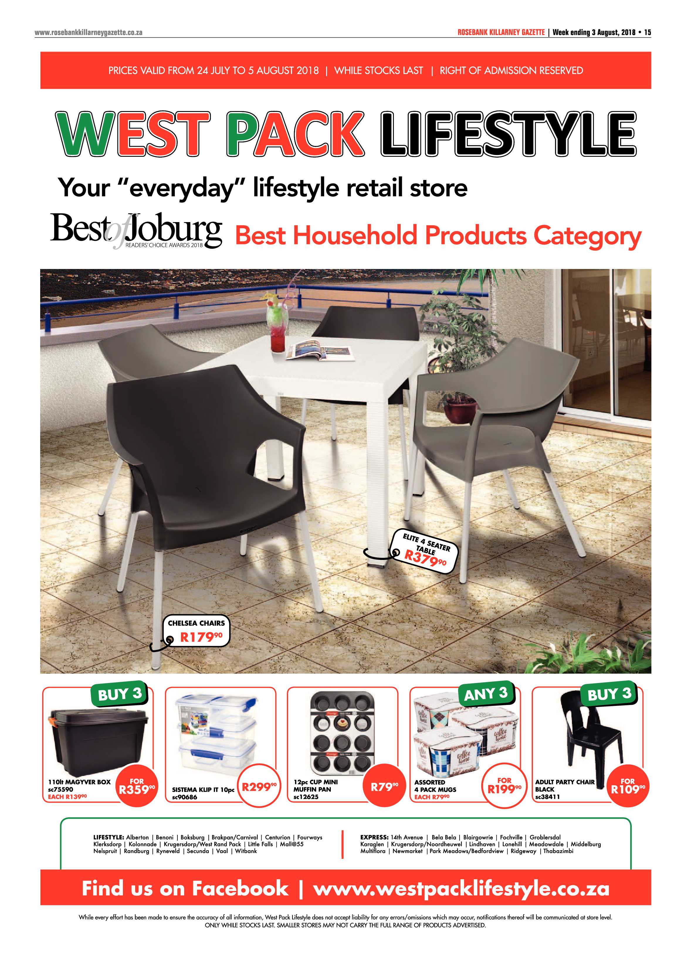 Rosebank Killarney Gazette 3 August 2018 page 15