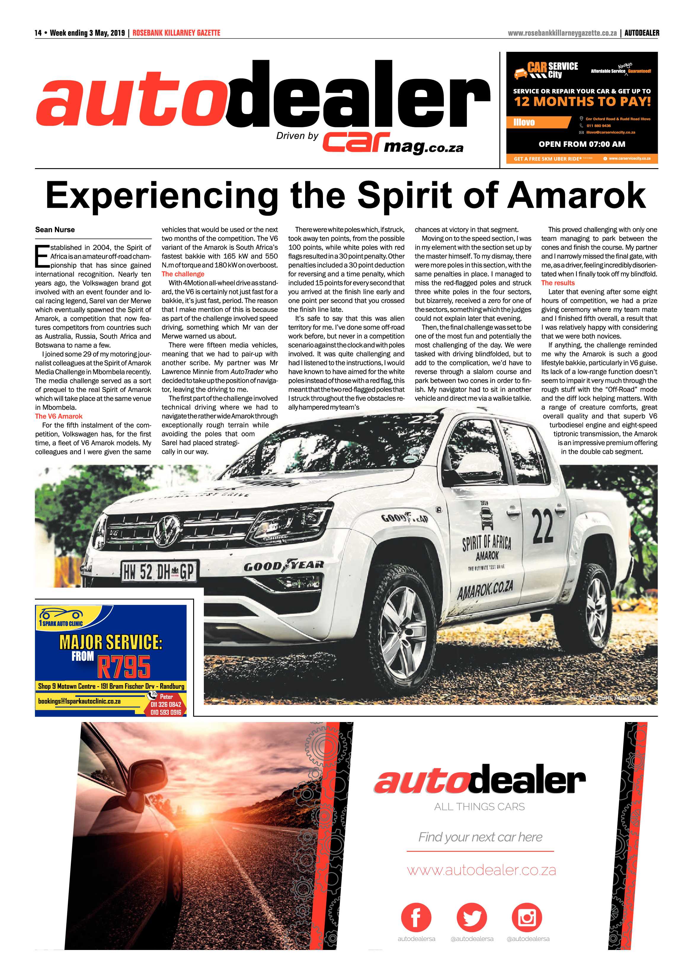 Rosebank Killarney Gazette 3 May, 2019 page 14