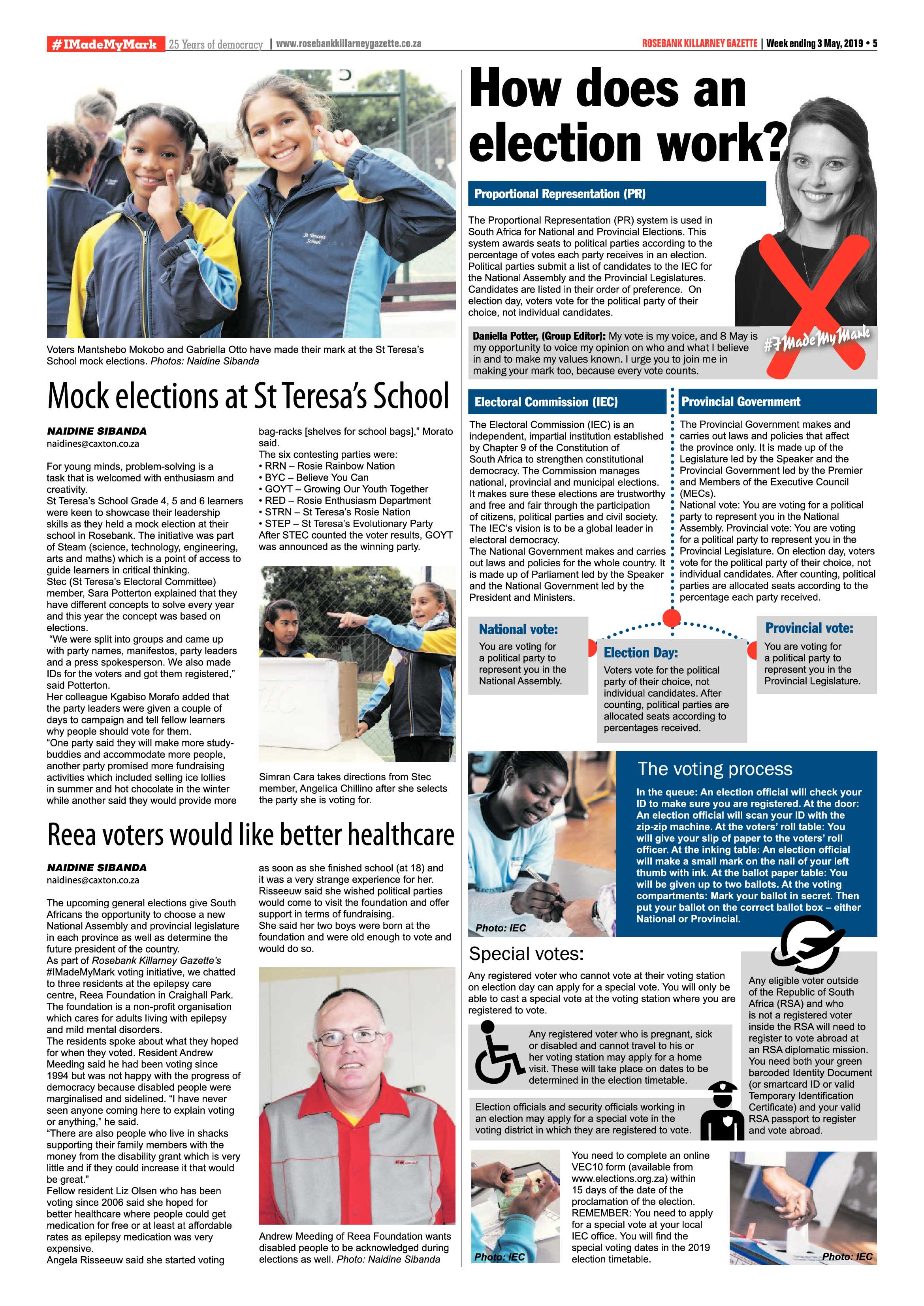 Rosebank Killarney Gazette 3 May, 2019 page 5