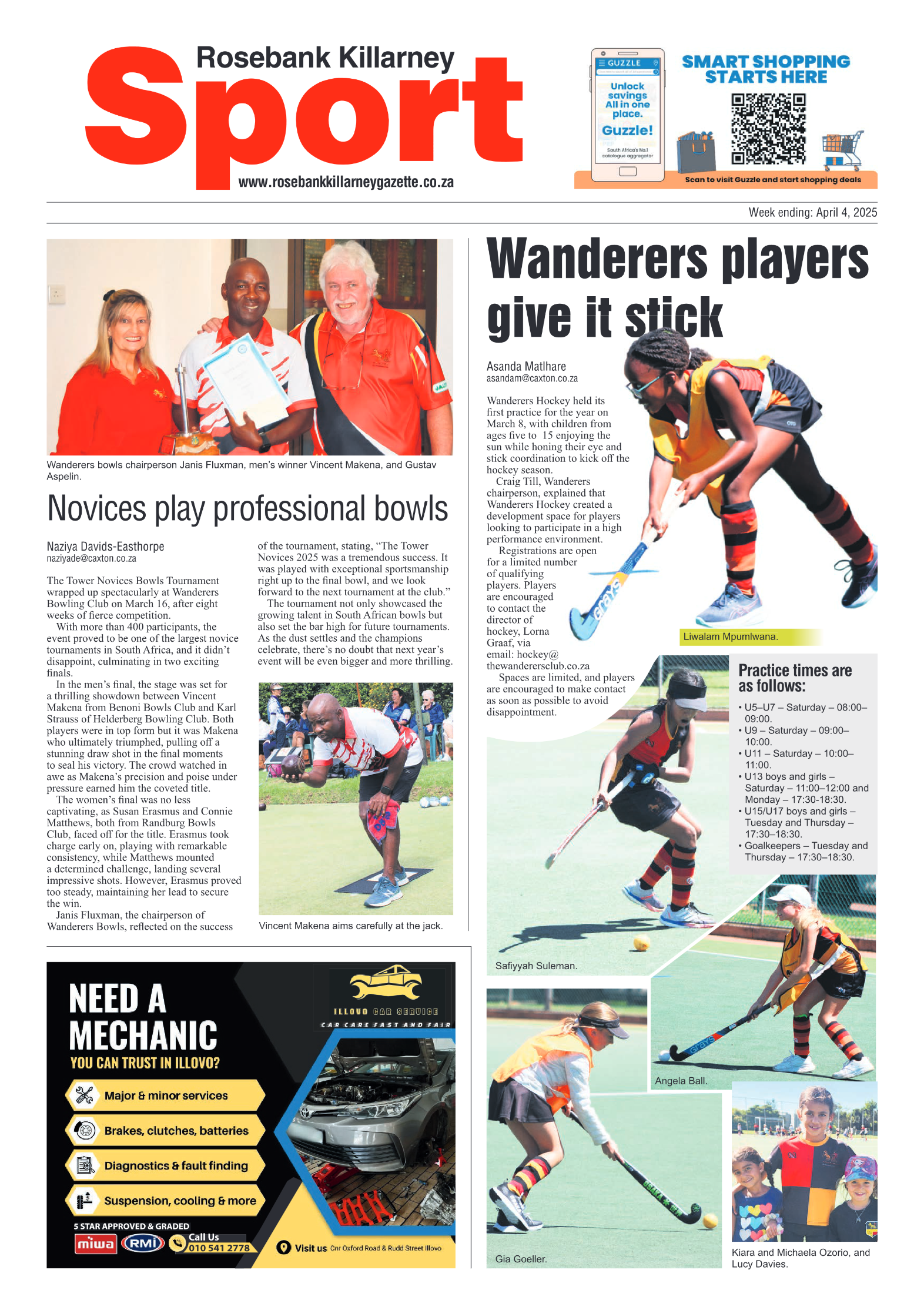 Rosebank Killarney Gazette 4 April 2025 page 8