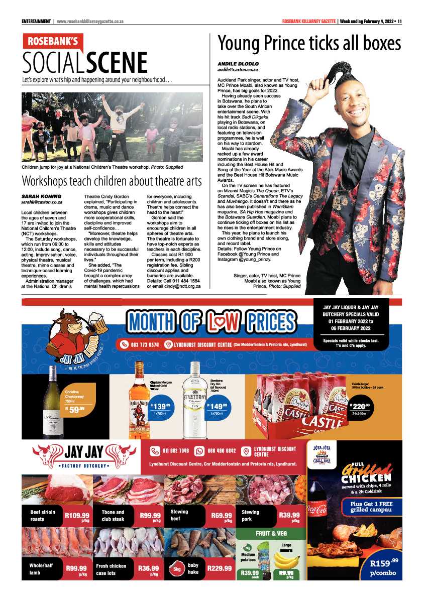 Rosebank Killarney Gazette 4 Friday 2022 page 11