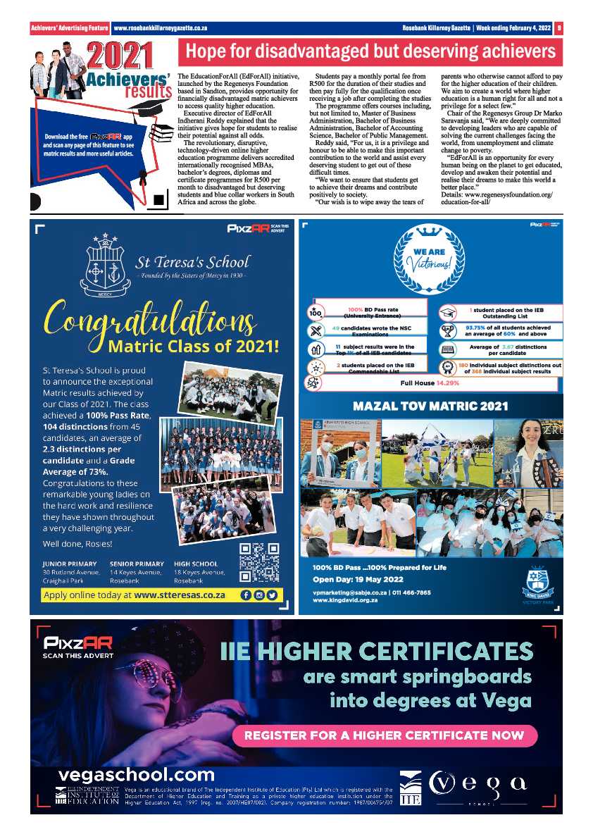 Rosebank Killarney Gazette 4 Friday 2022 page 9