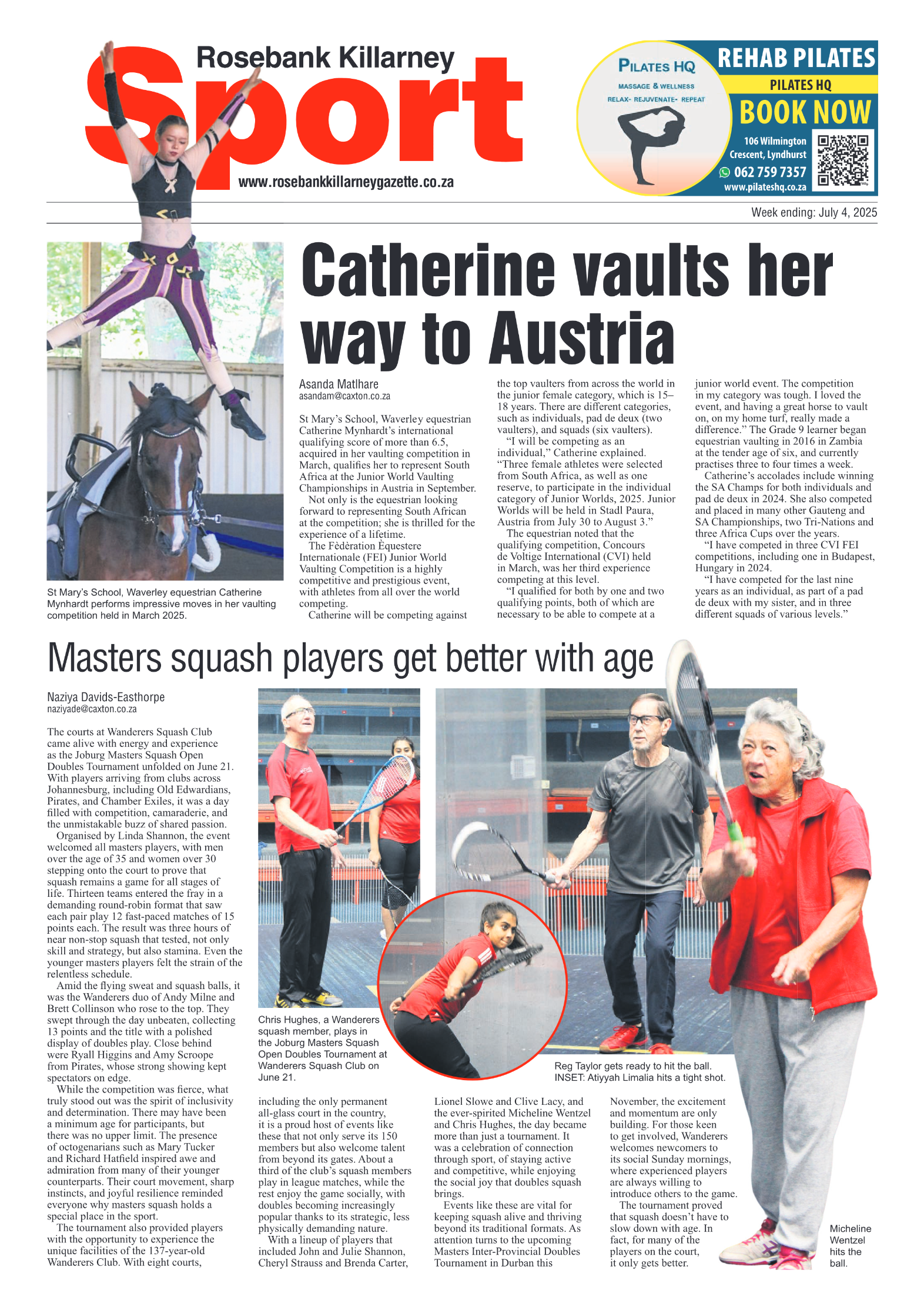 Rosebank Killarney Gazette 4 July 2025 page 8