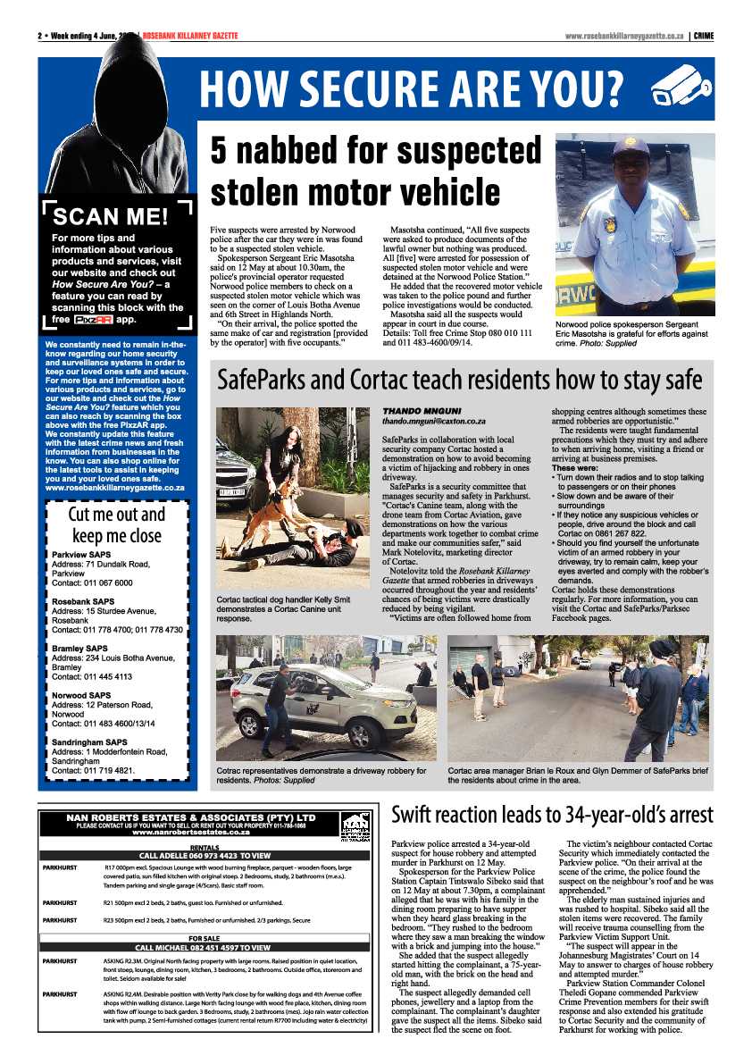 Rosebank Killarney Gazette 4 June 2021 page 2