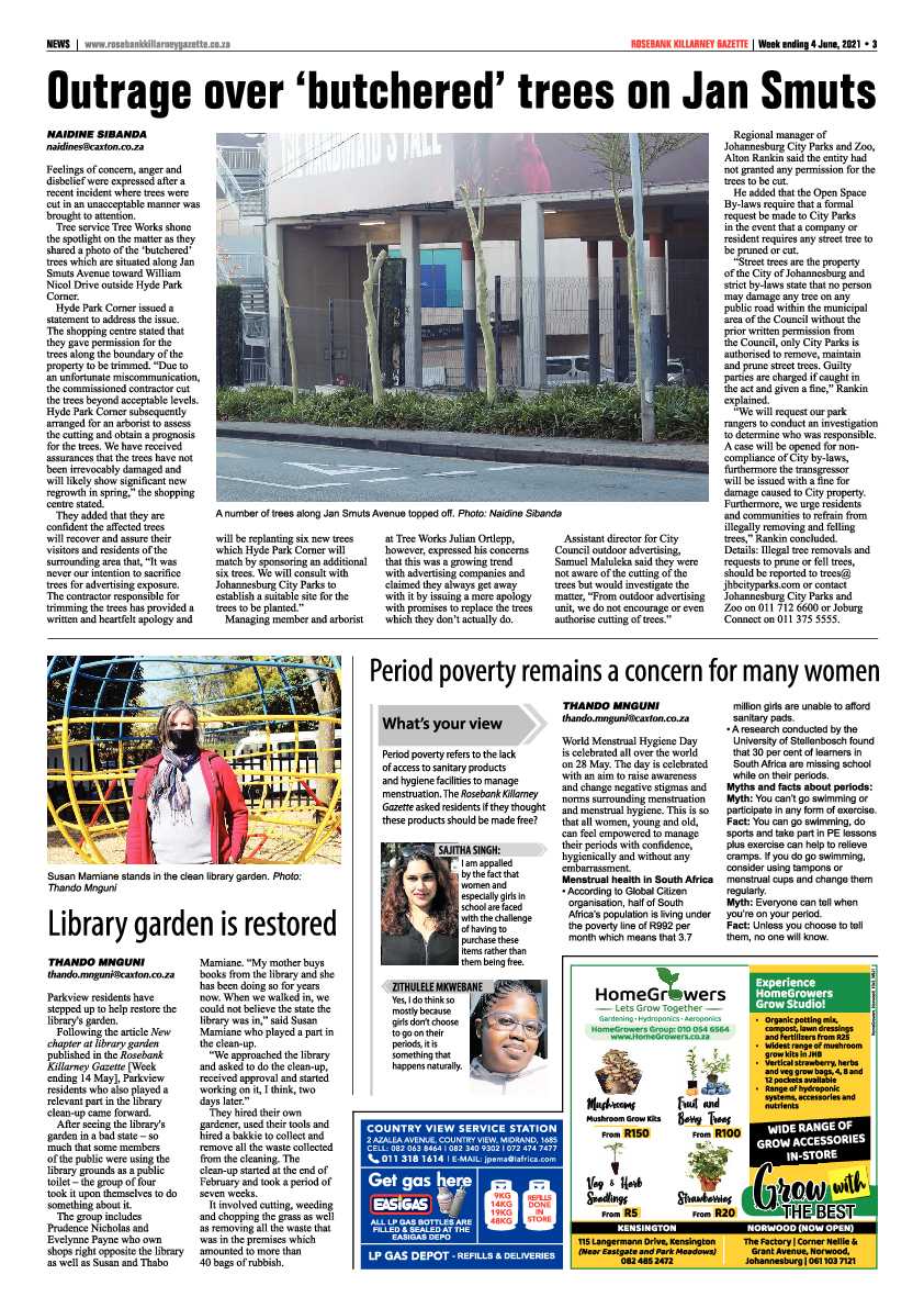 Rosebank Killarney Gazette 4 June 2021 page 3