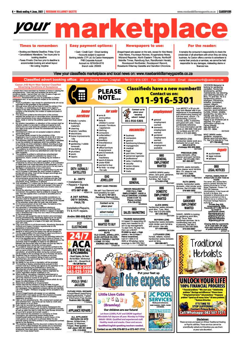 Rosebank Killarney Gazette 4 June 2021 page 6