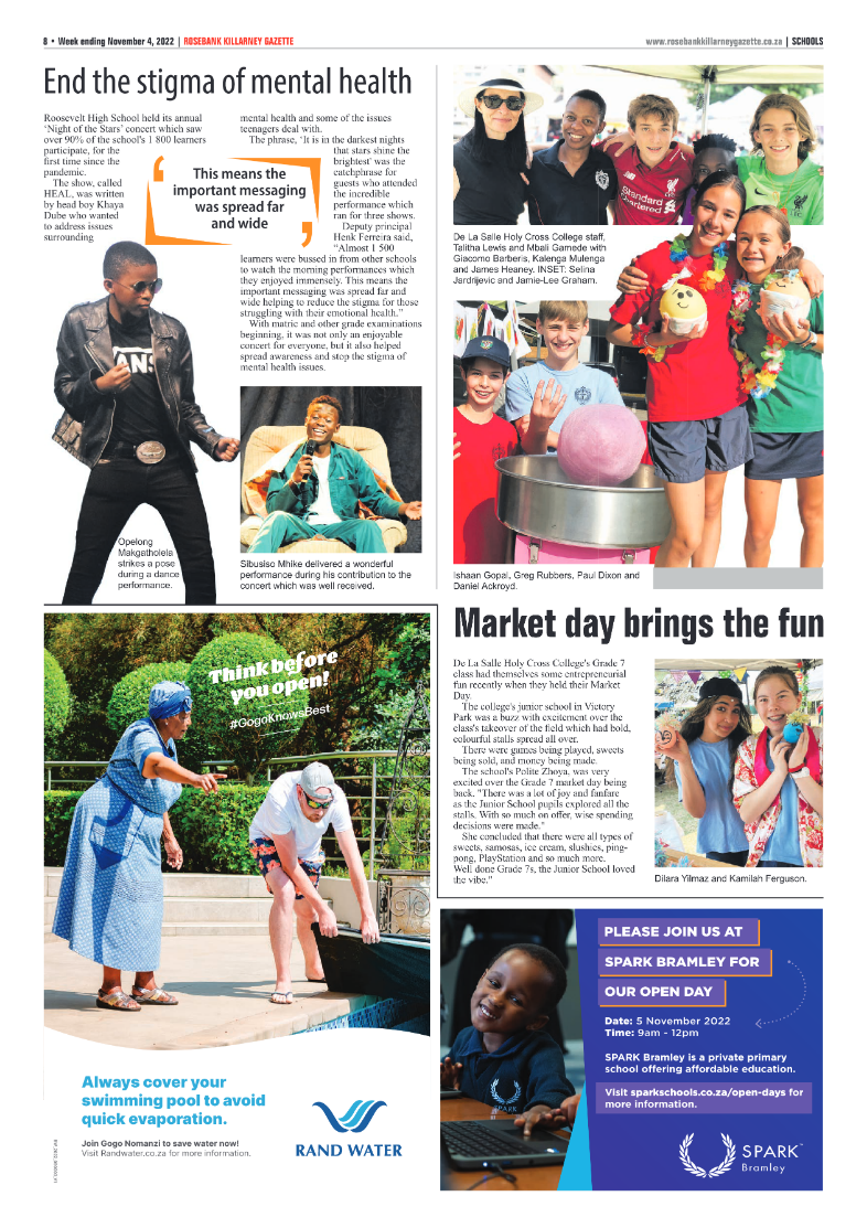 Rosebank Killarney Gazette 4 November 2022 page 16