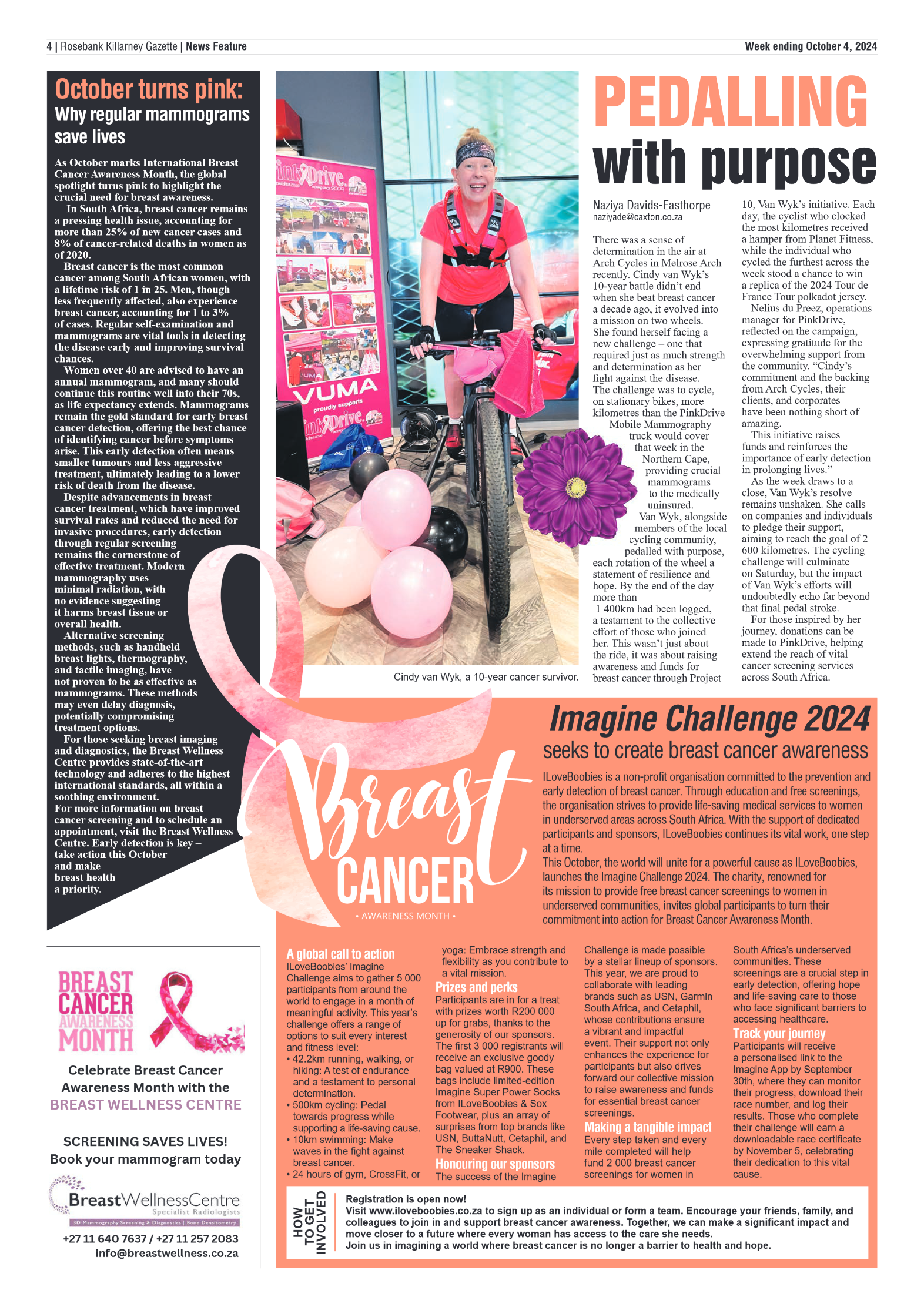 Rosebank Killarney Gazette 4 October 2024 page 4