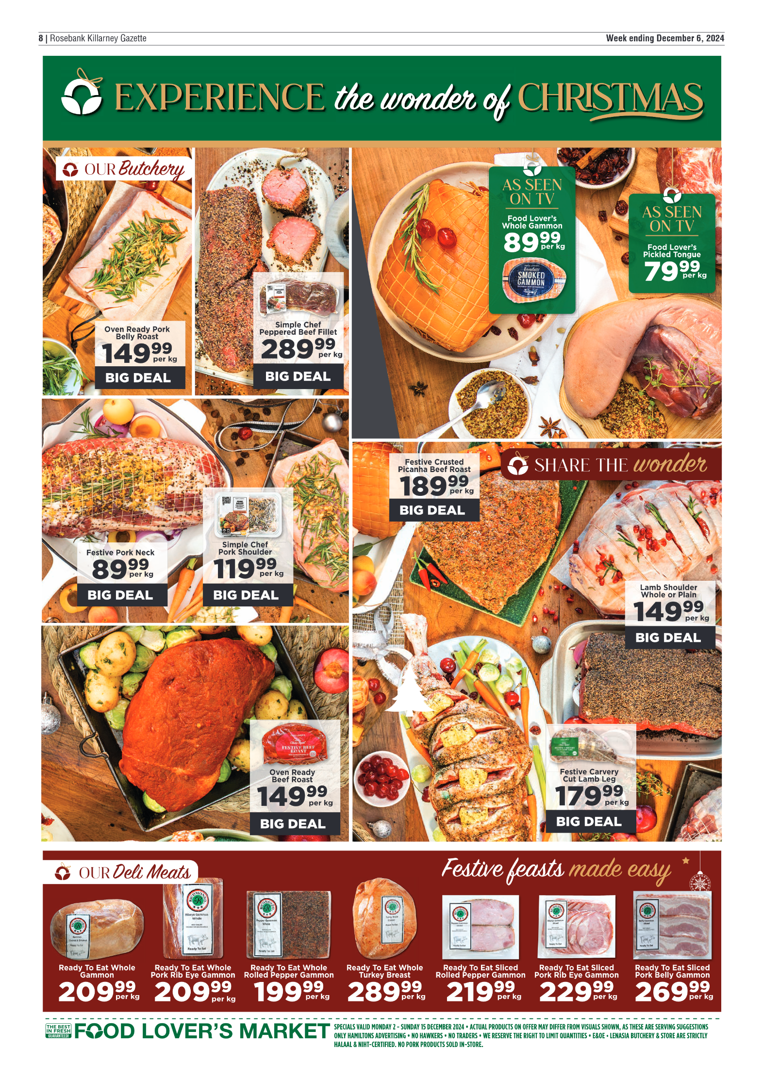 Rosebank Killarney Gazette 6 December 2024 page 8