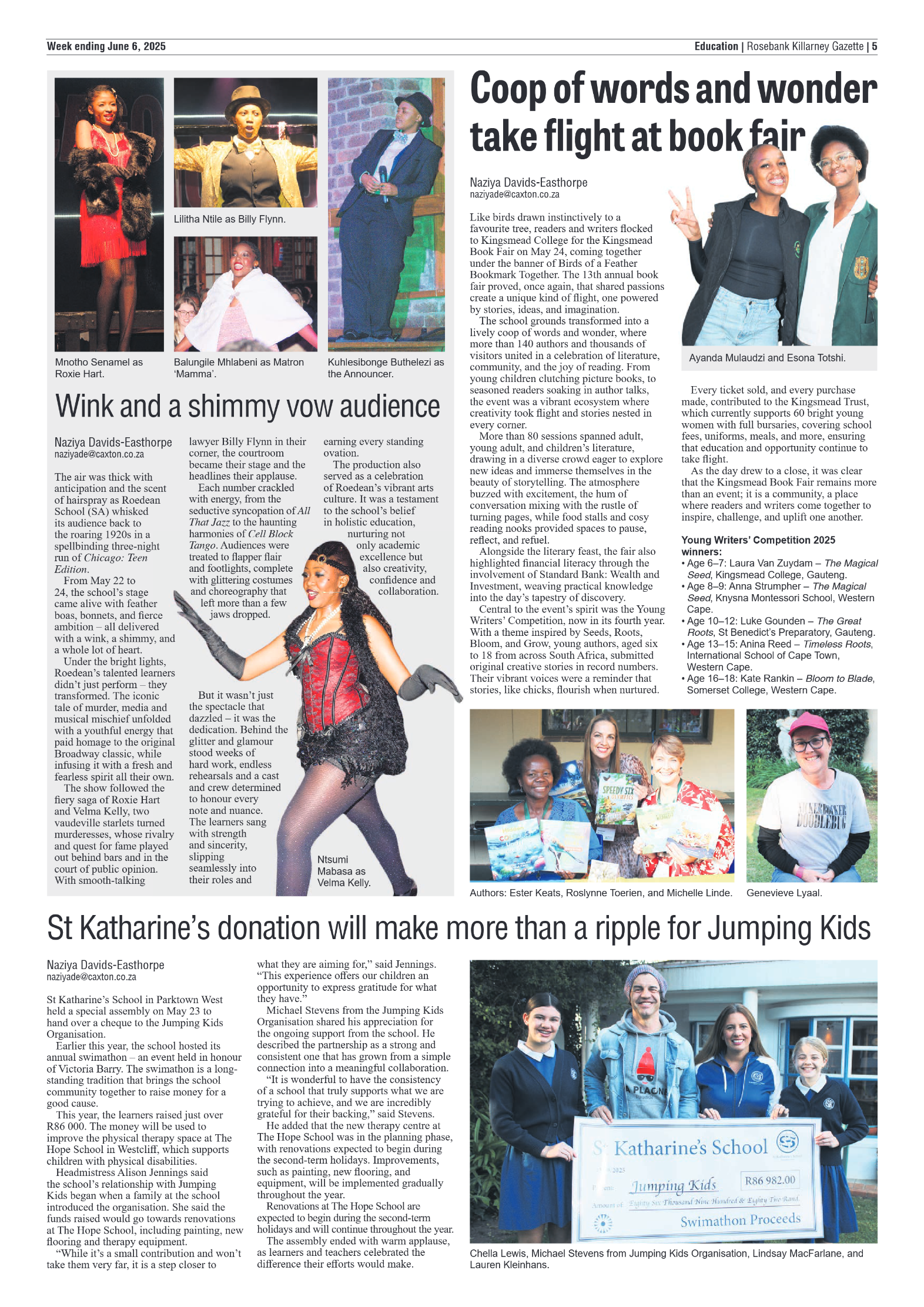Rosebank Killarney Gazette 6 June 2025 page 5