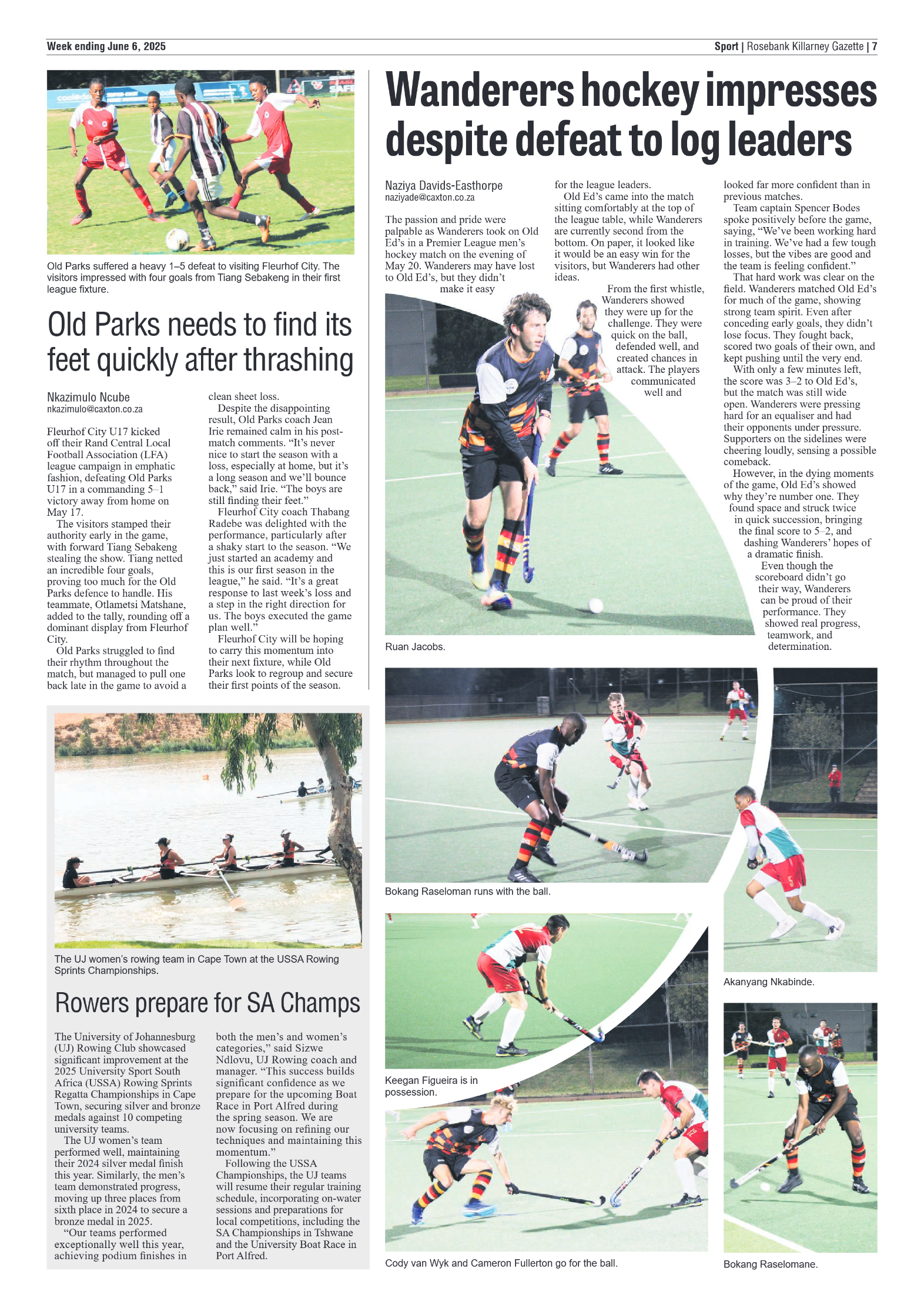 Rosebank Killarney Gazette 6 June 2025 page 7