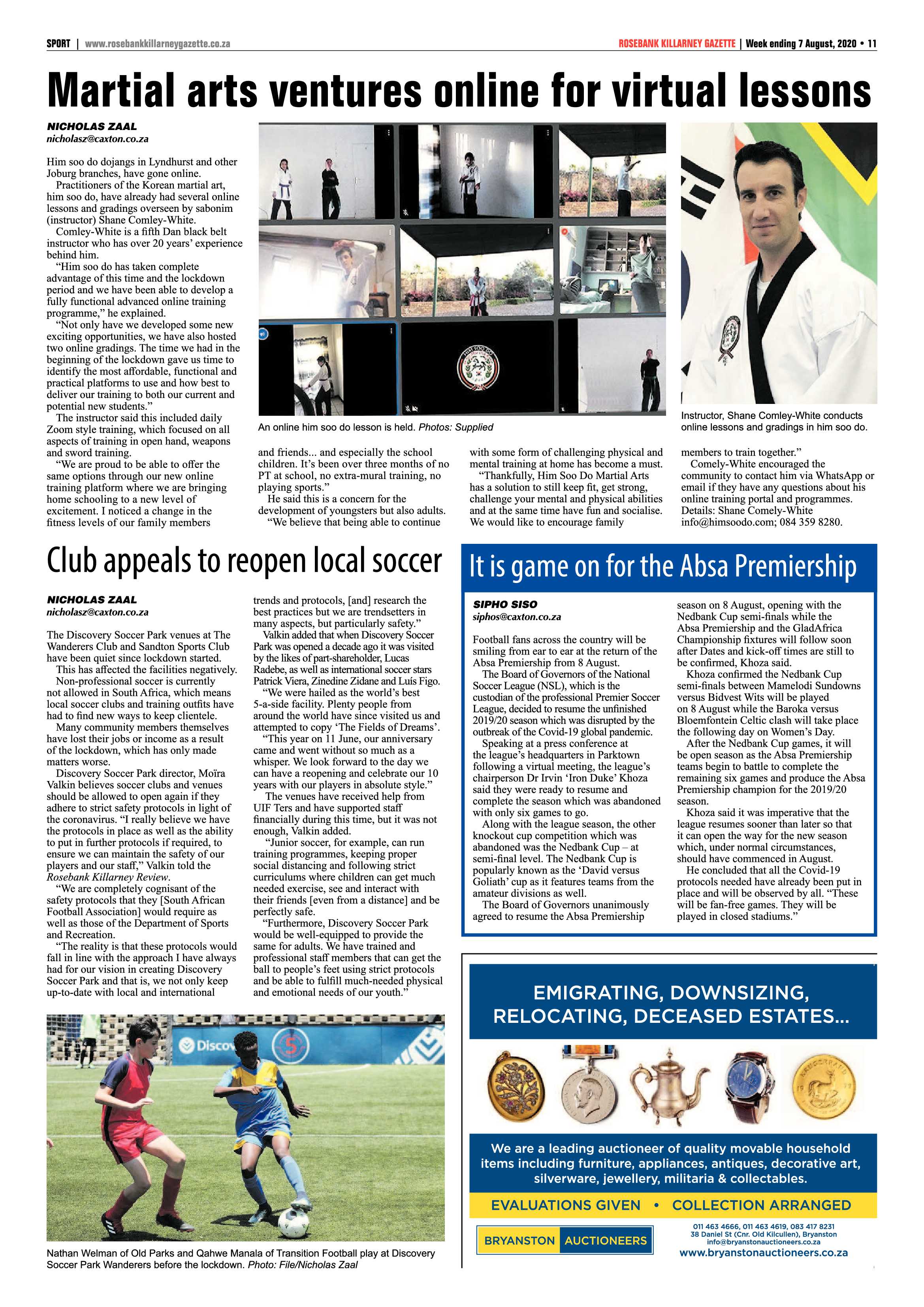 Rosebank Killarney Gazette 07 August 2020 page 11