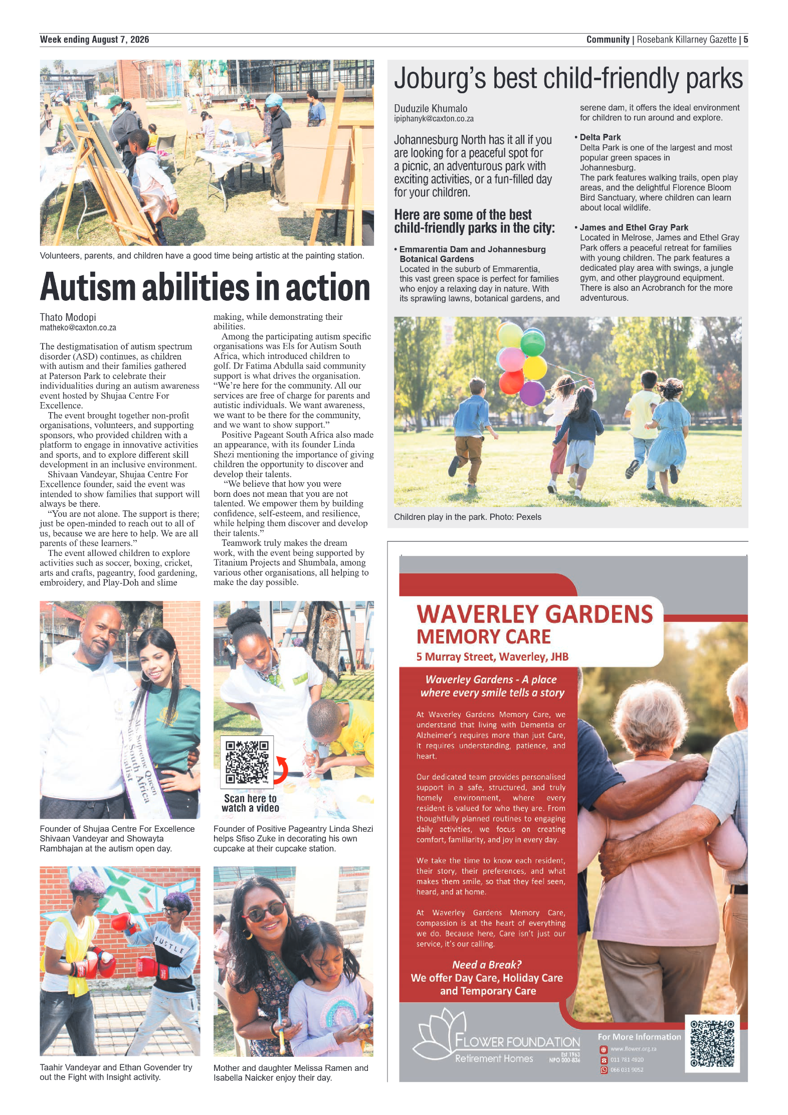Rosebank Killarney Gazette 7 August 2026 page 5