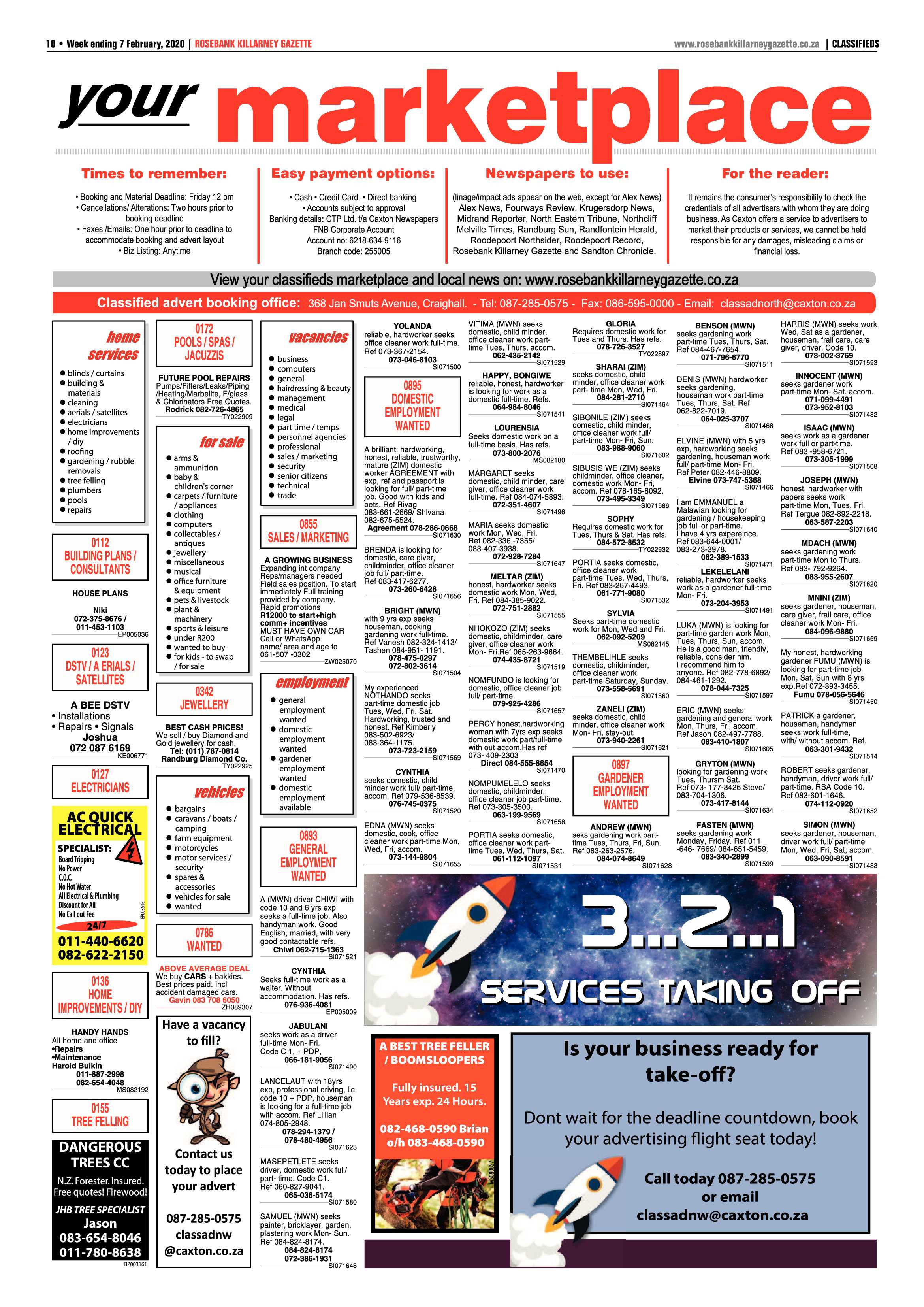 Rosebank Killarney Gazette 7 February 2020 page 10