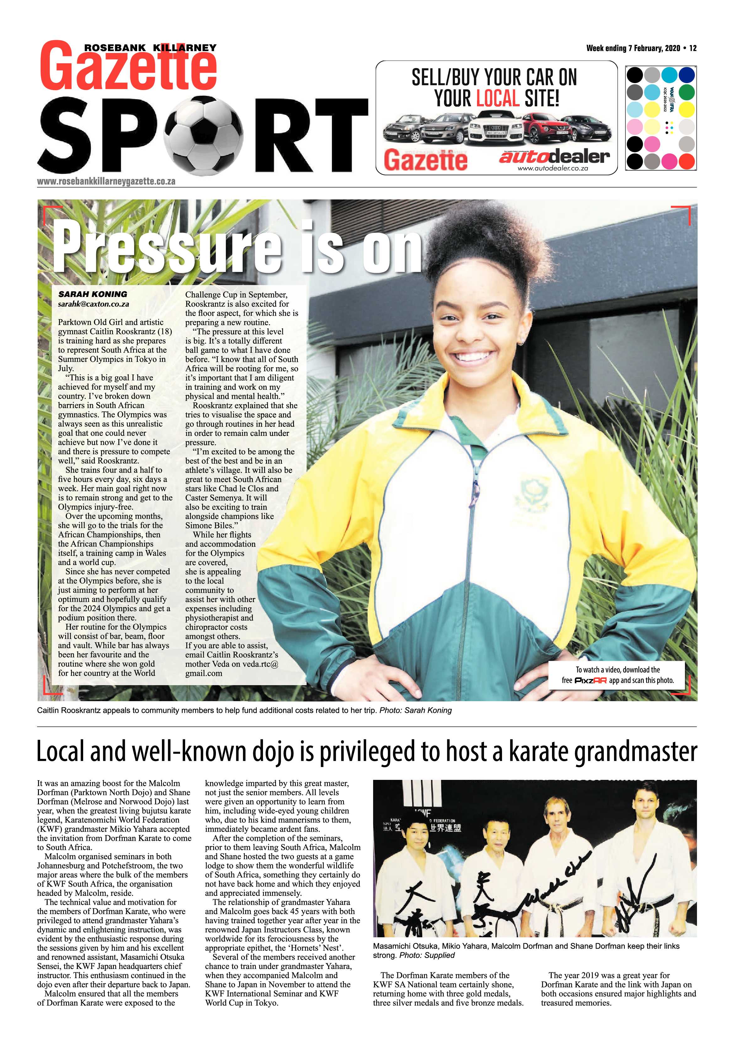 Rosebank Killarney Gazette 7 February 2020 page 12