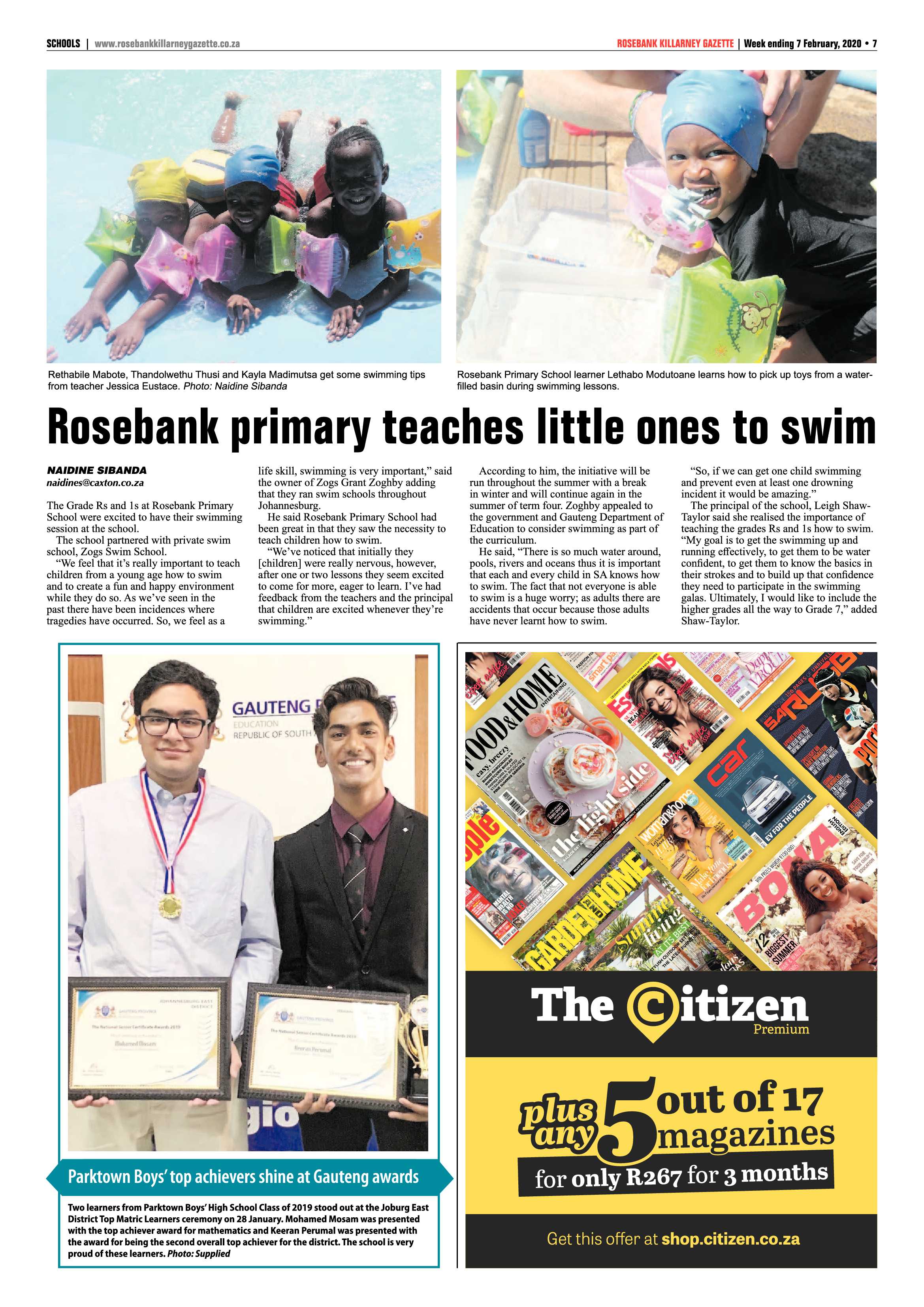 Rosebank Killarney Gazette 7 February 2020 page 7
