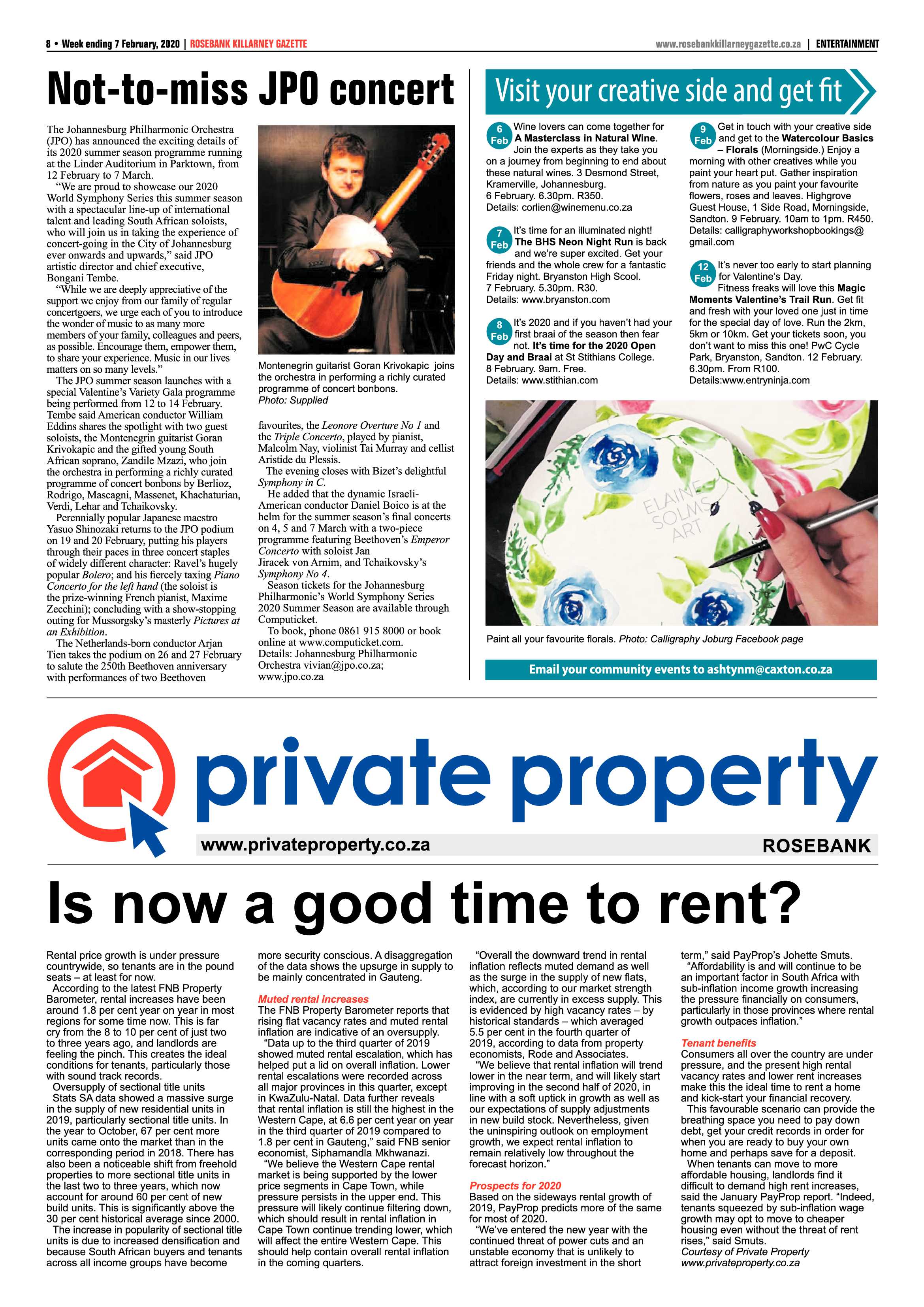 Rosebank Killarney Gazette 7 February 2020 page 8