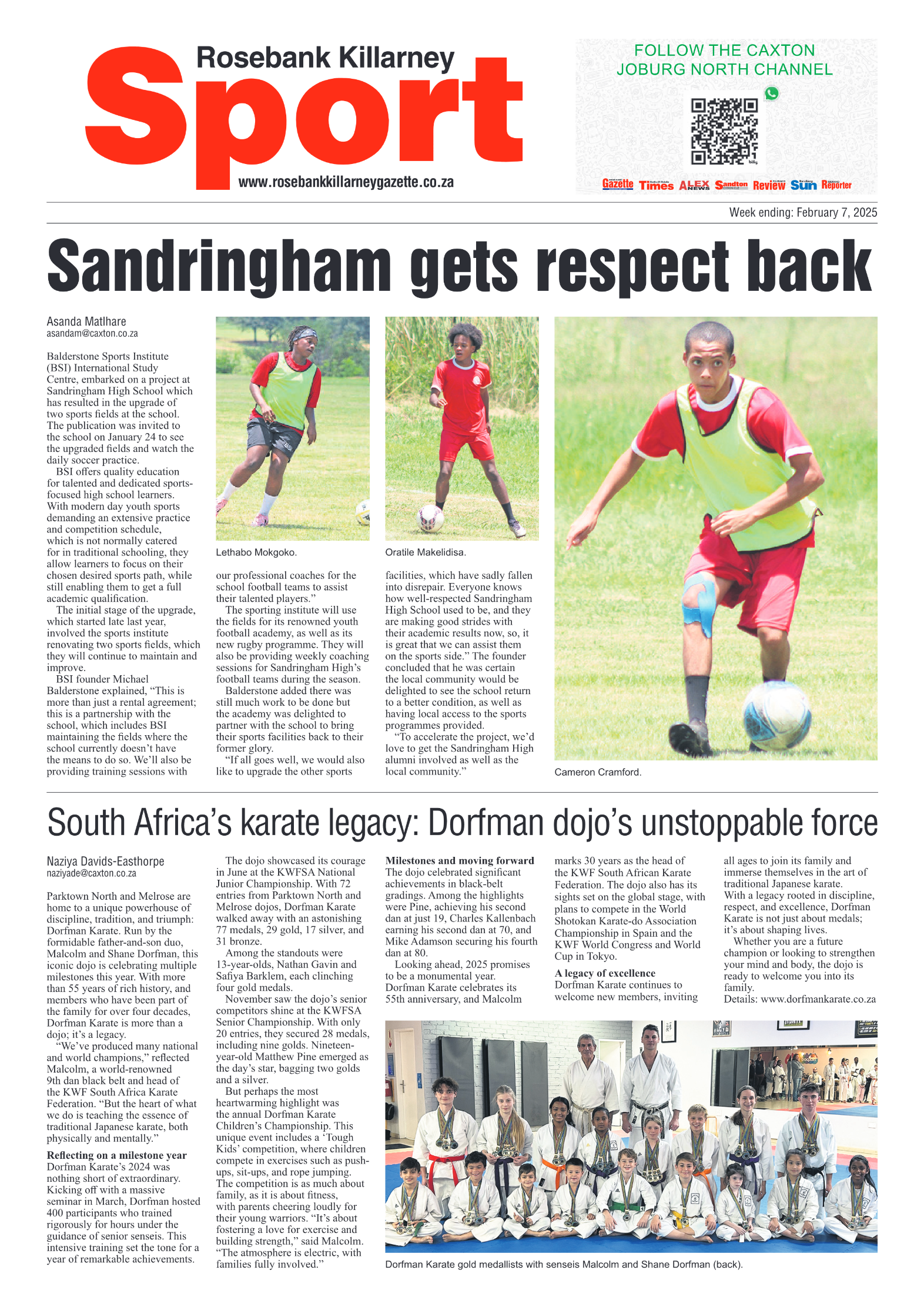 Rosebank Killarney Gazette 7 February 2025 page 8