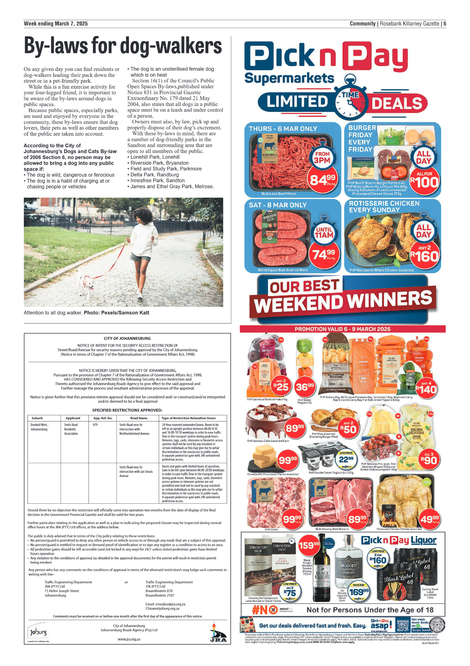 Rosebank Killarney Gazette 7 March 2025 page 5