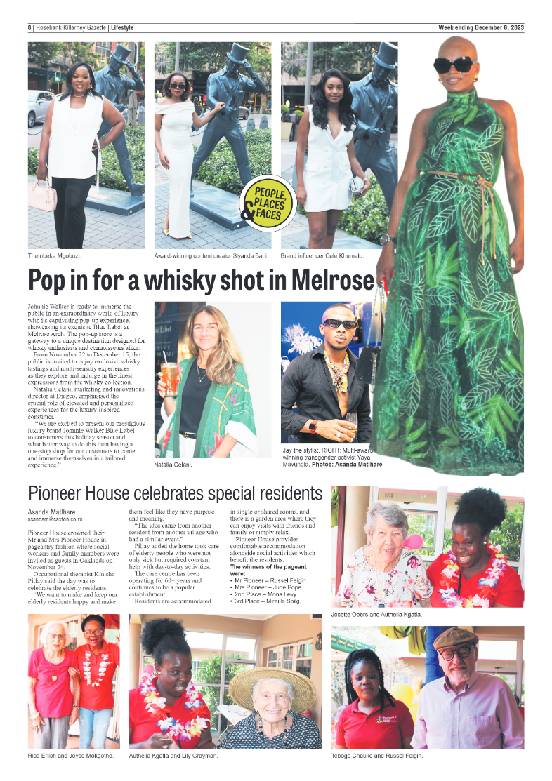 Rosebank Killarney Gazette 8 December 2023 page 8