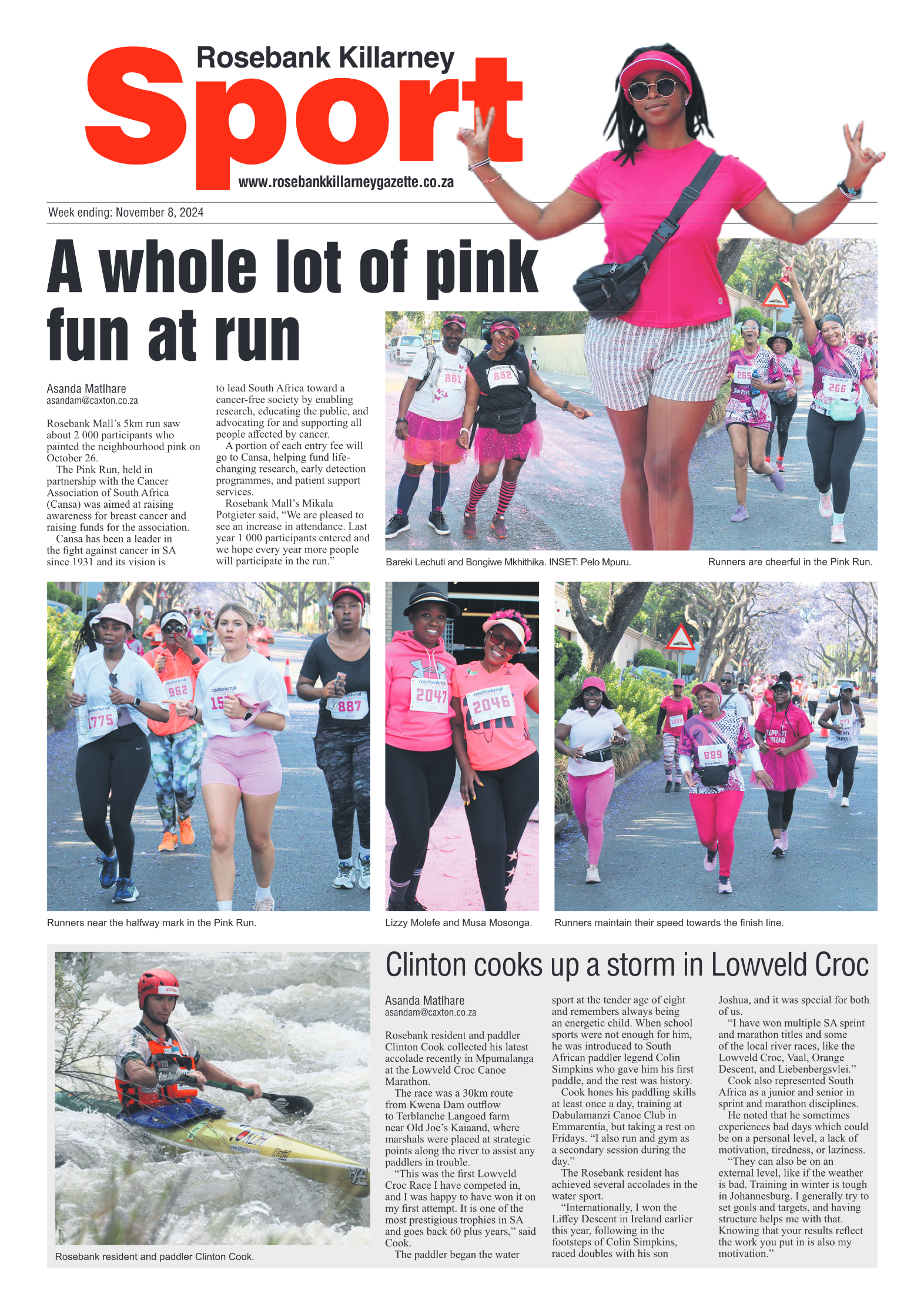 Rosebank Killarney Gazette 8 November 2024 page 8