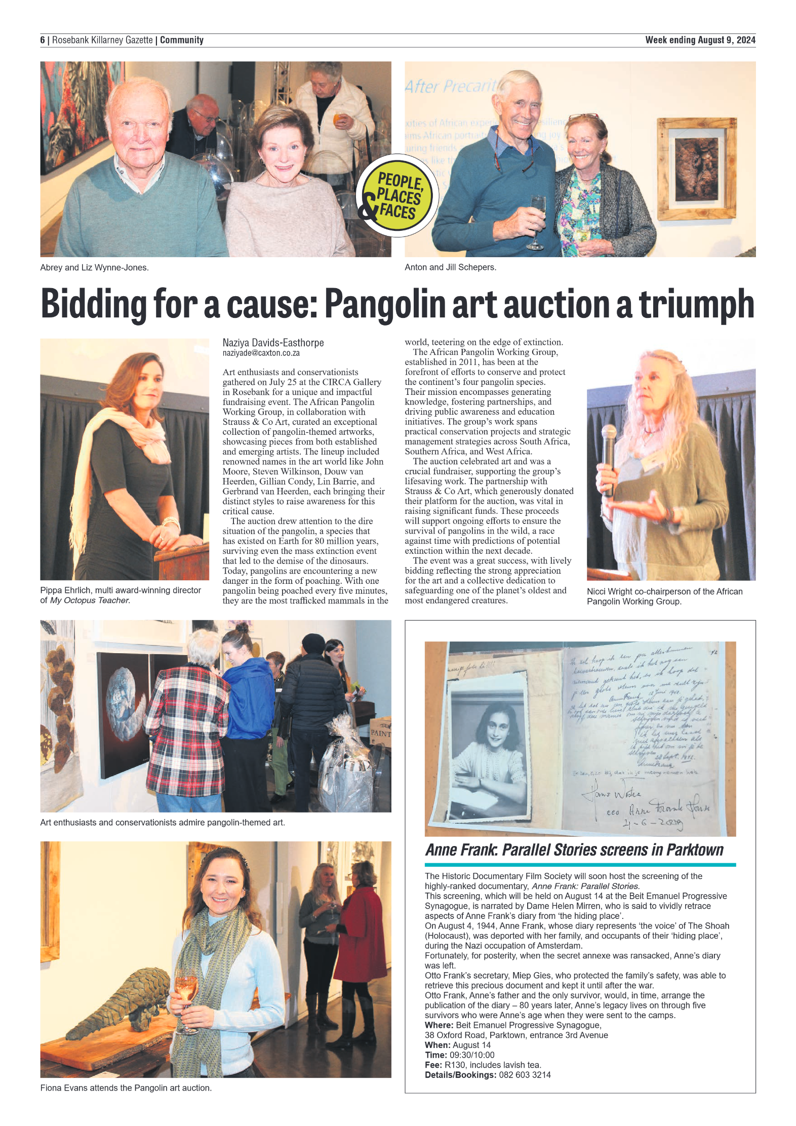 Rosebank Killarney Gazette 9 August 2024 page 6