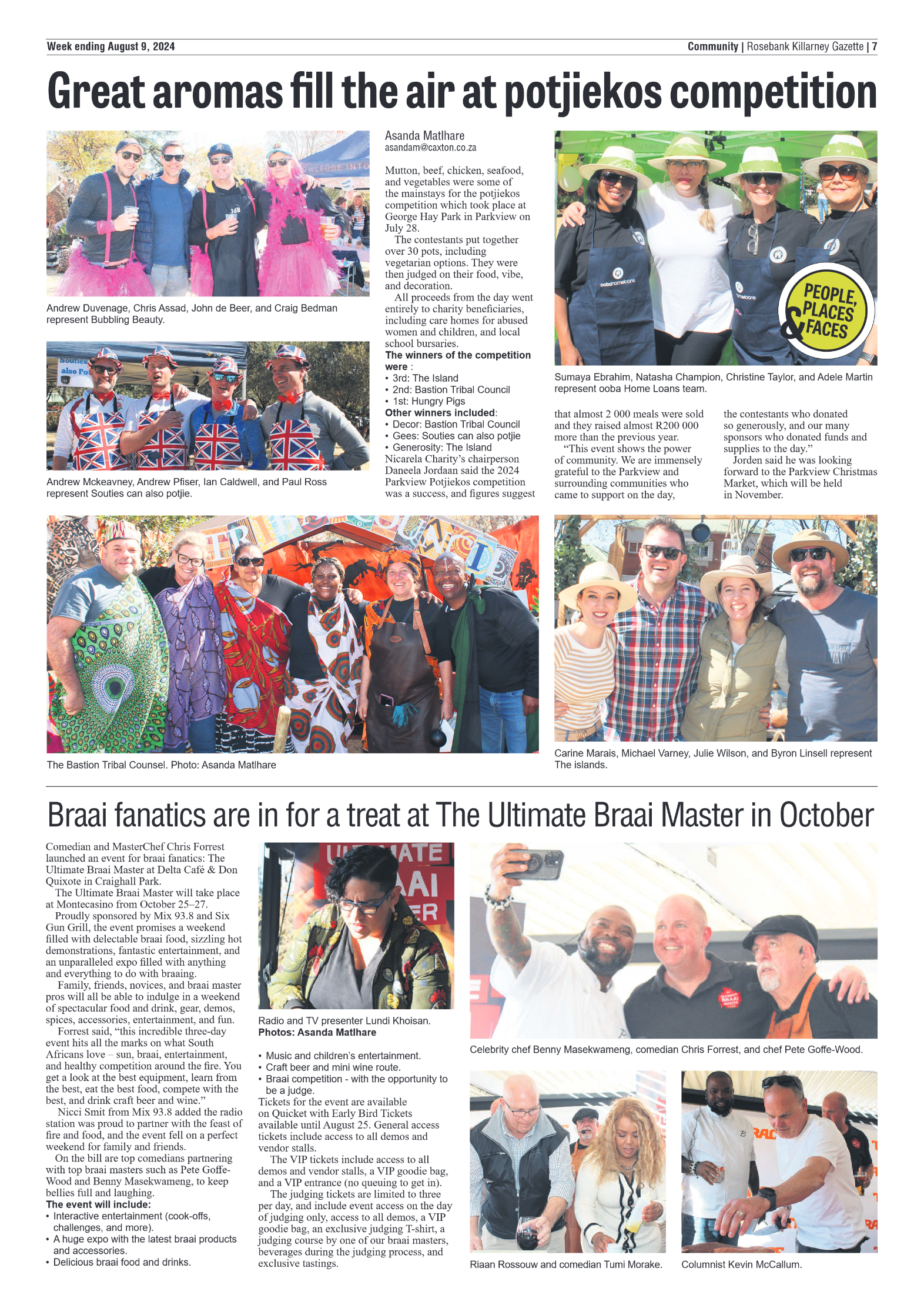 Rosebank Killarney Gazette 9 August 2024 page 7