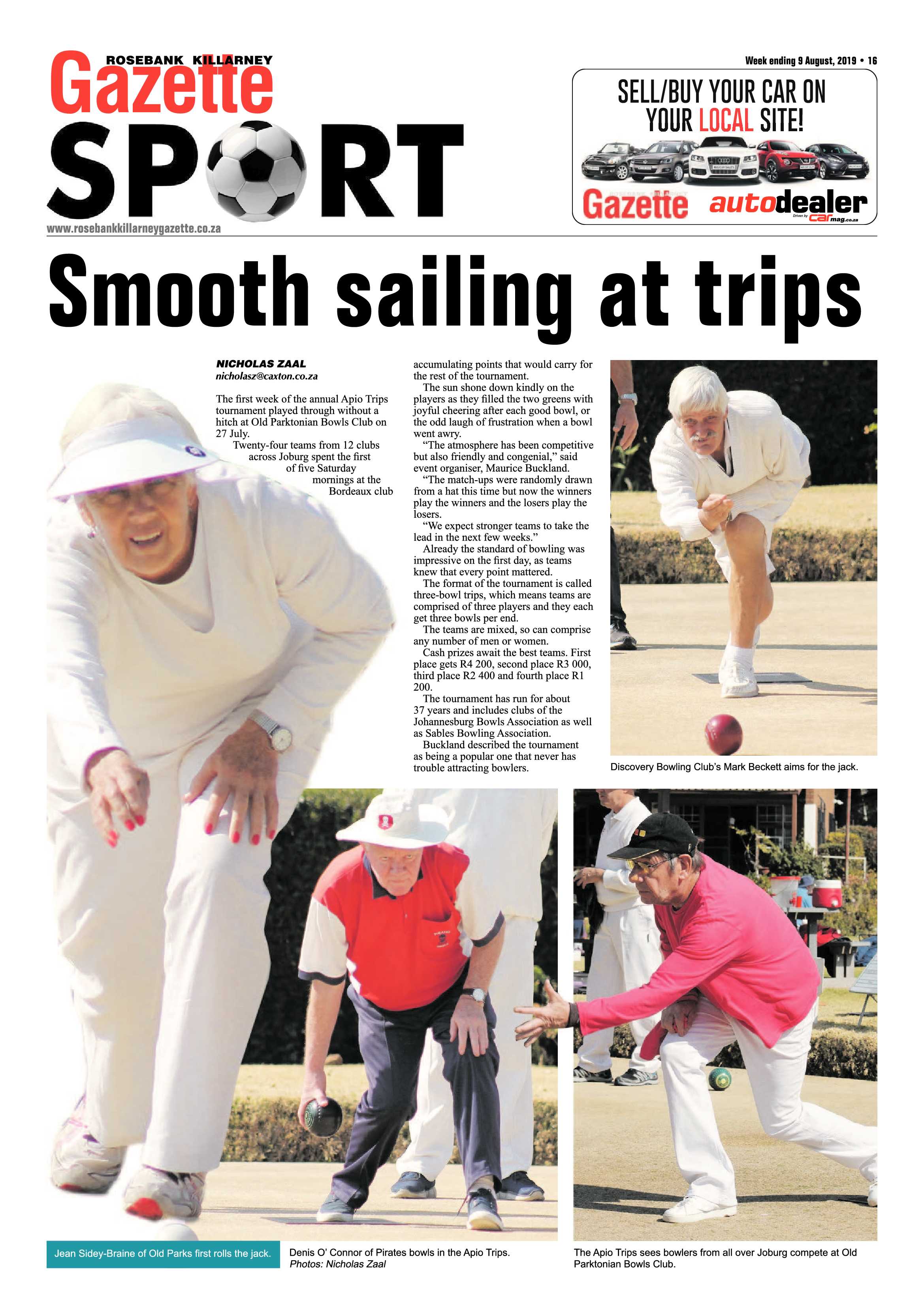 Rosebank Killarney Gazette 9 August, 2019 page 16