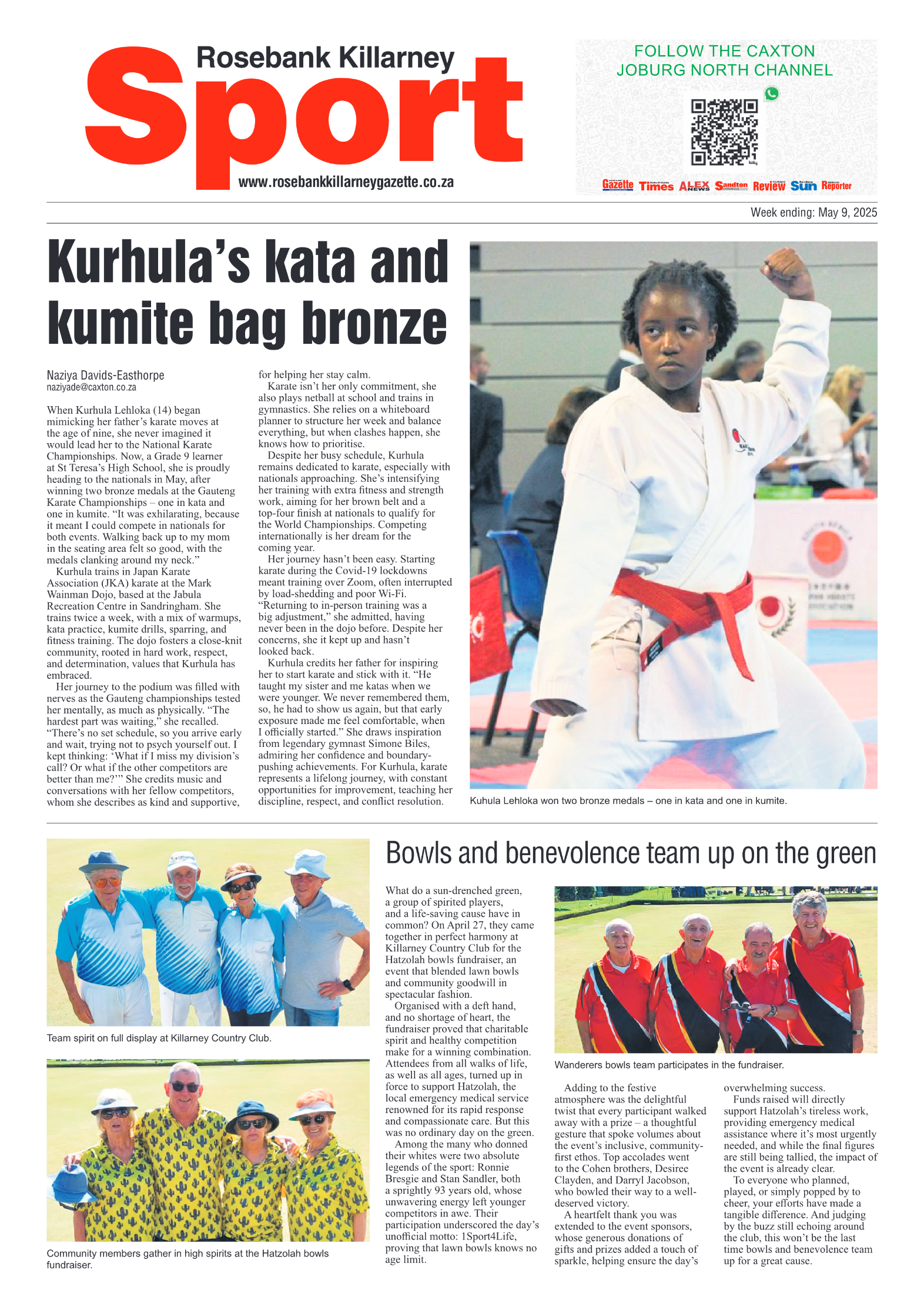 Rosebank Killarney Gazette 9 May 2025 page 8