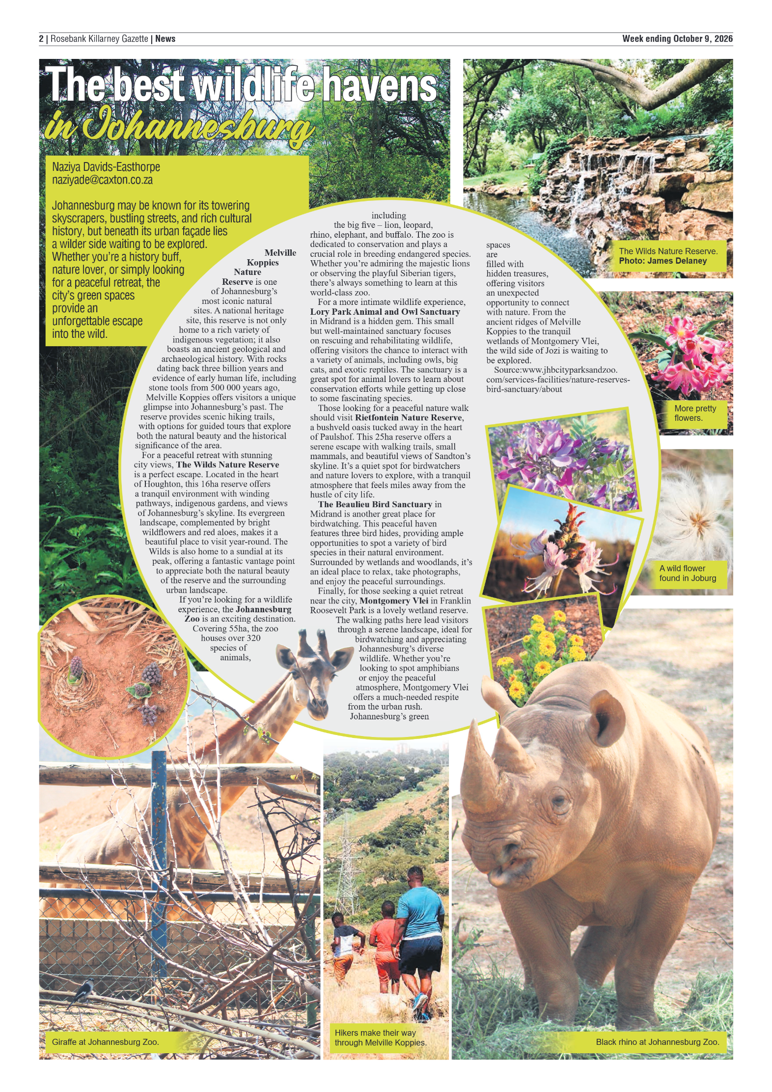 Rosebank Killarney Gazette 9 October 2026 page 2