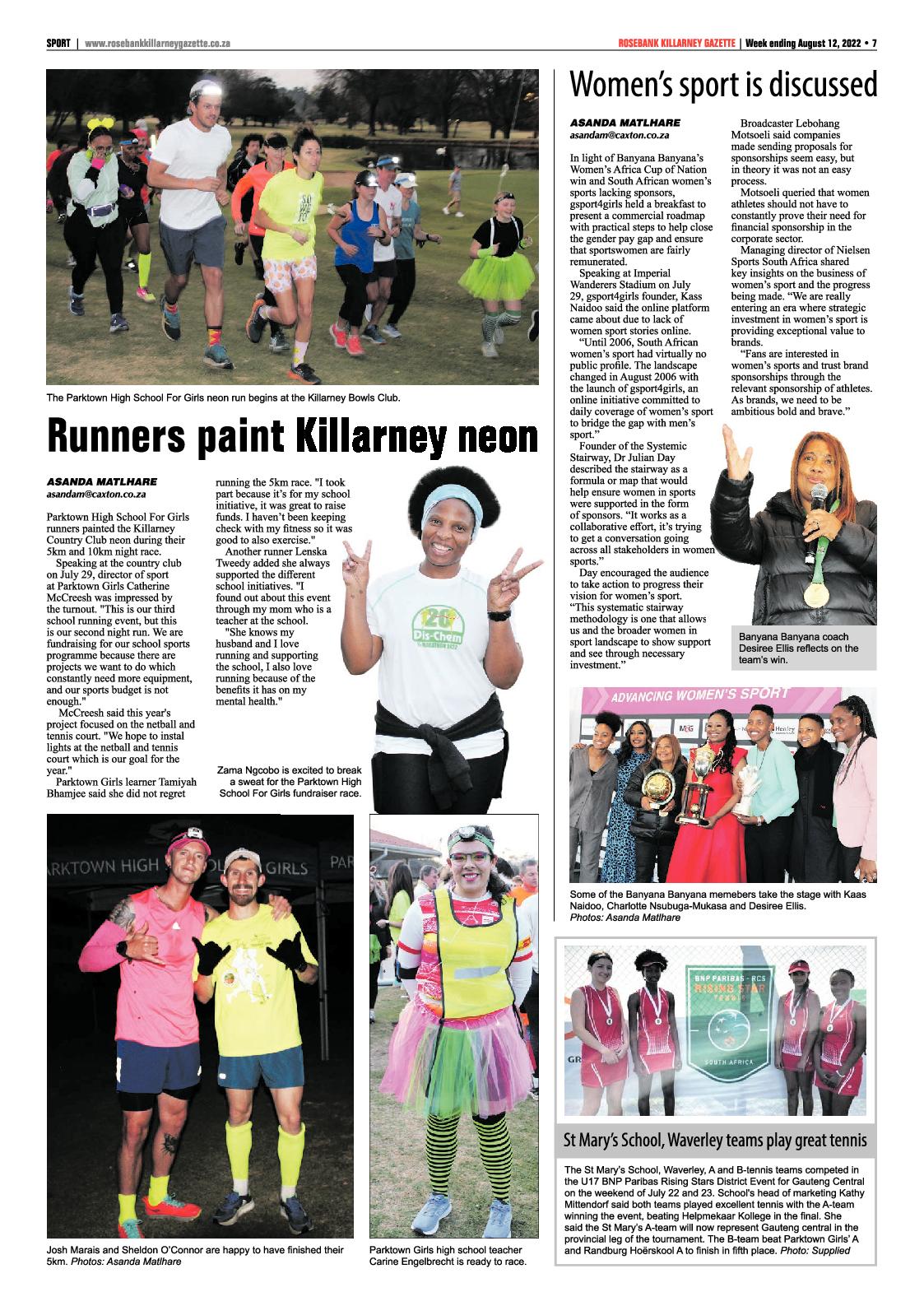 Rosebank Killarney Gazette August 12 2022 page 7