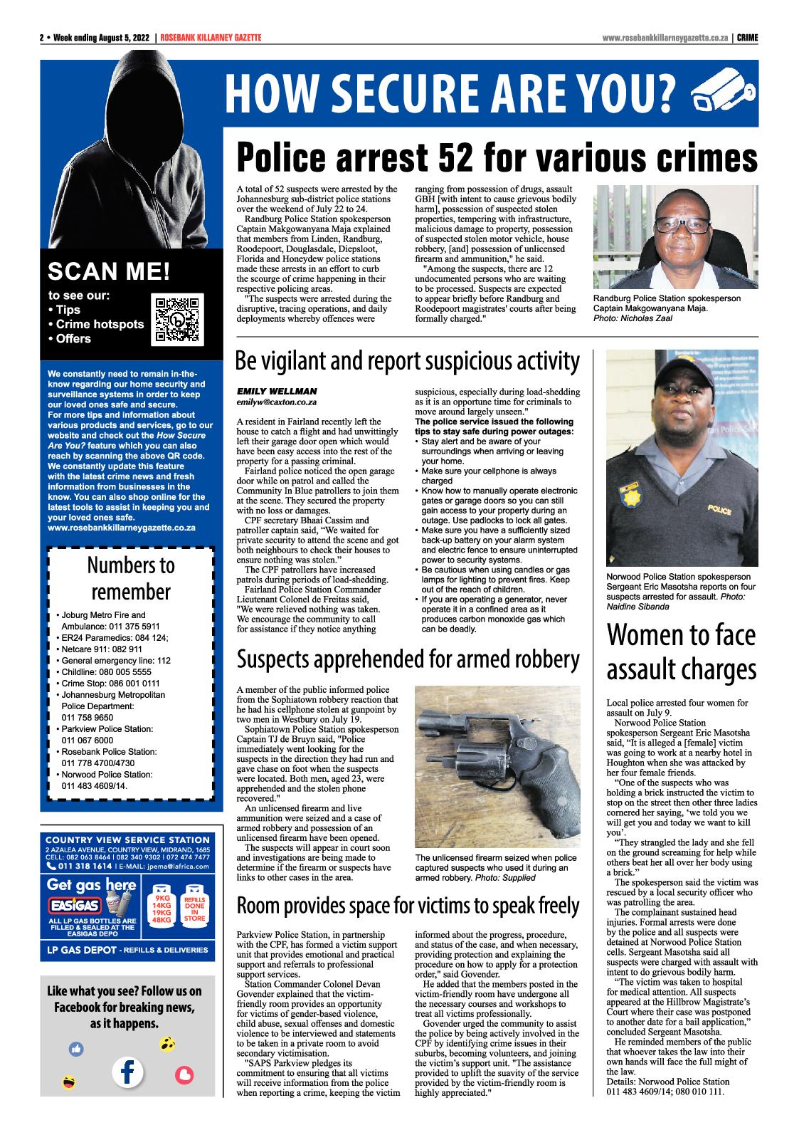 Rosebank Killarney Gazette August 5 2022 page 2