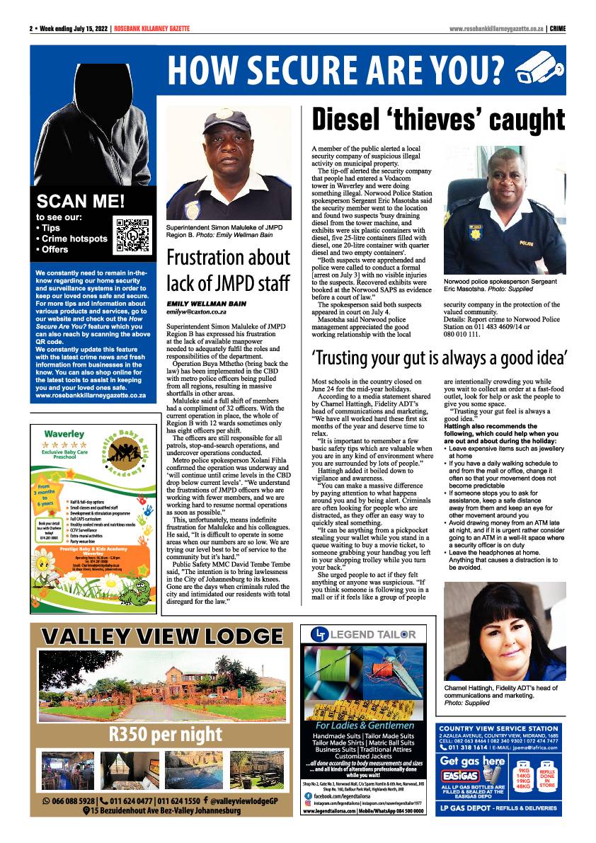 Rosebank Killarney Gazette July 15 2022 page 2